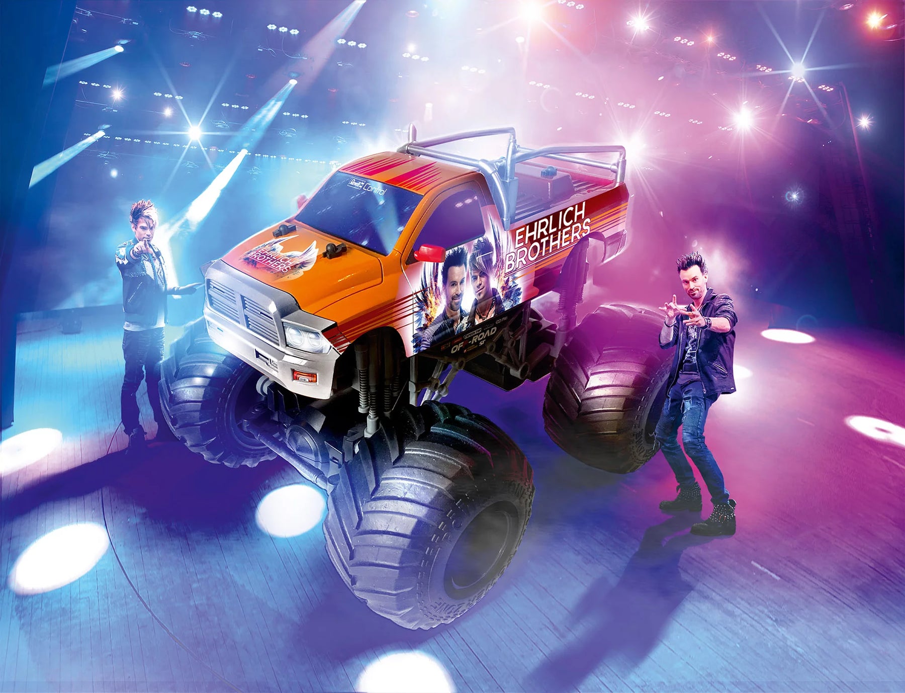 RC Monster Truck RAM 3500 "Ehrlich Brothers"