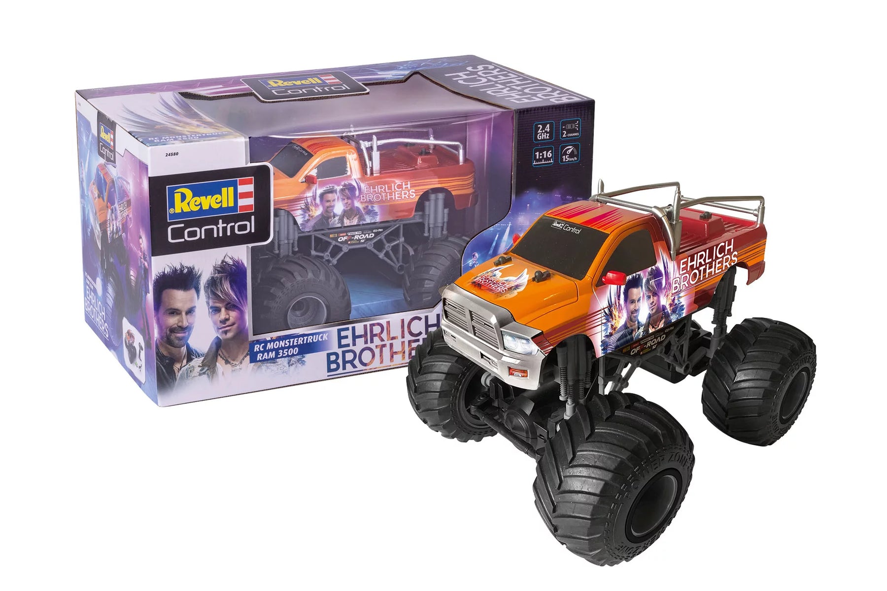 RC Monster Truck RAM 3500 "Ehrlich Brothers"