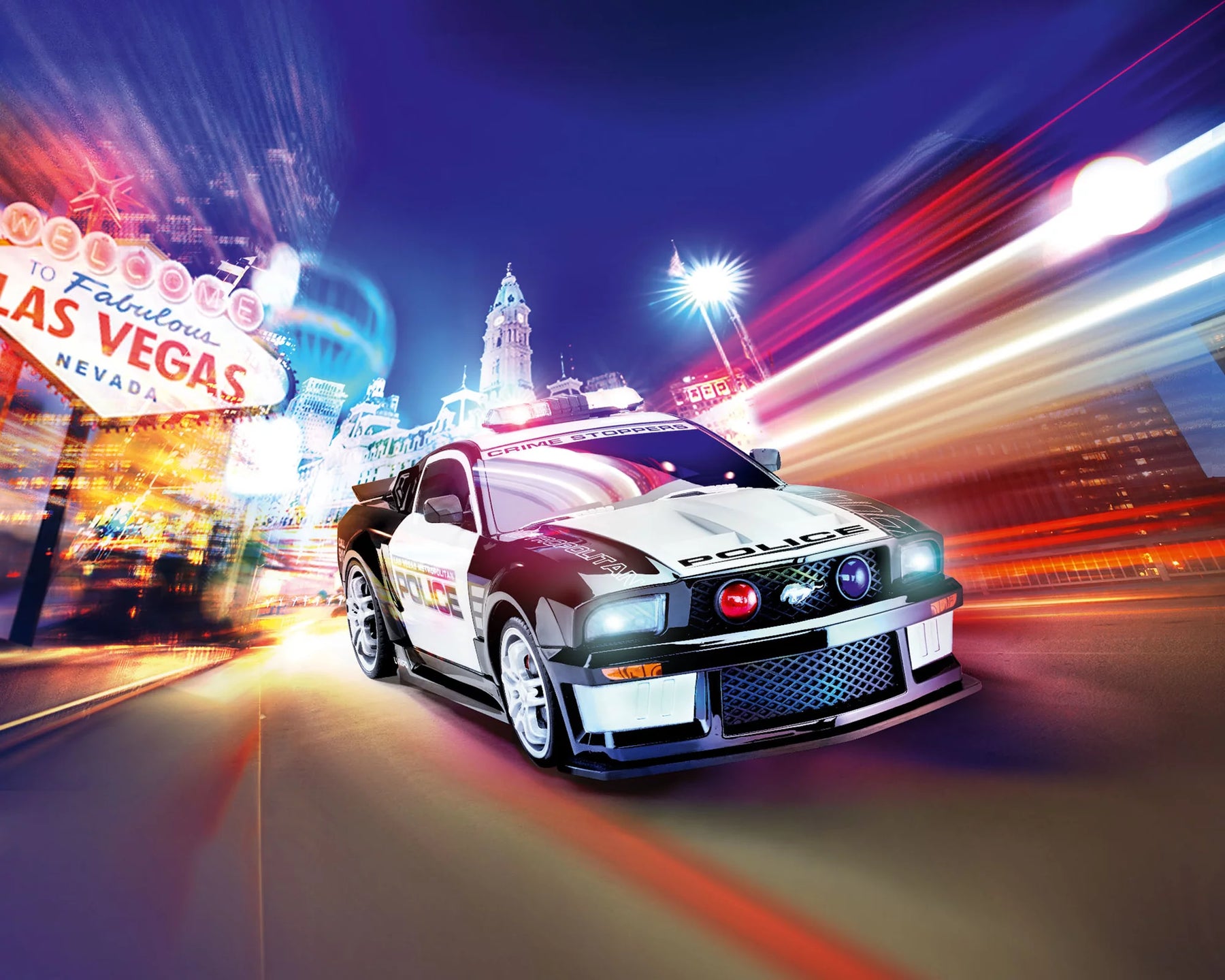 RC Car Ford Mustang Police