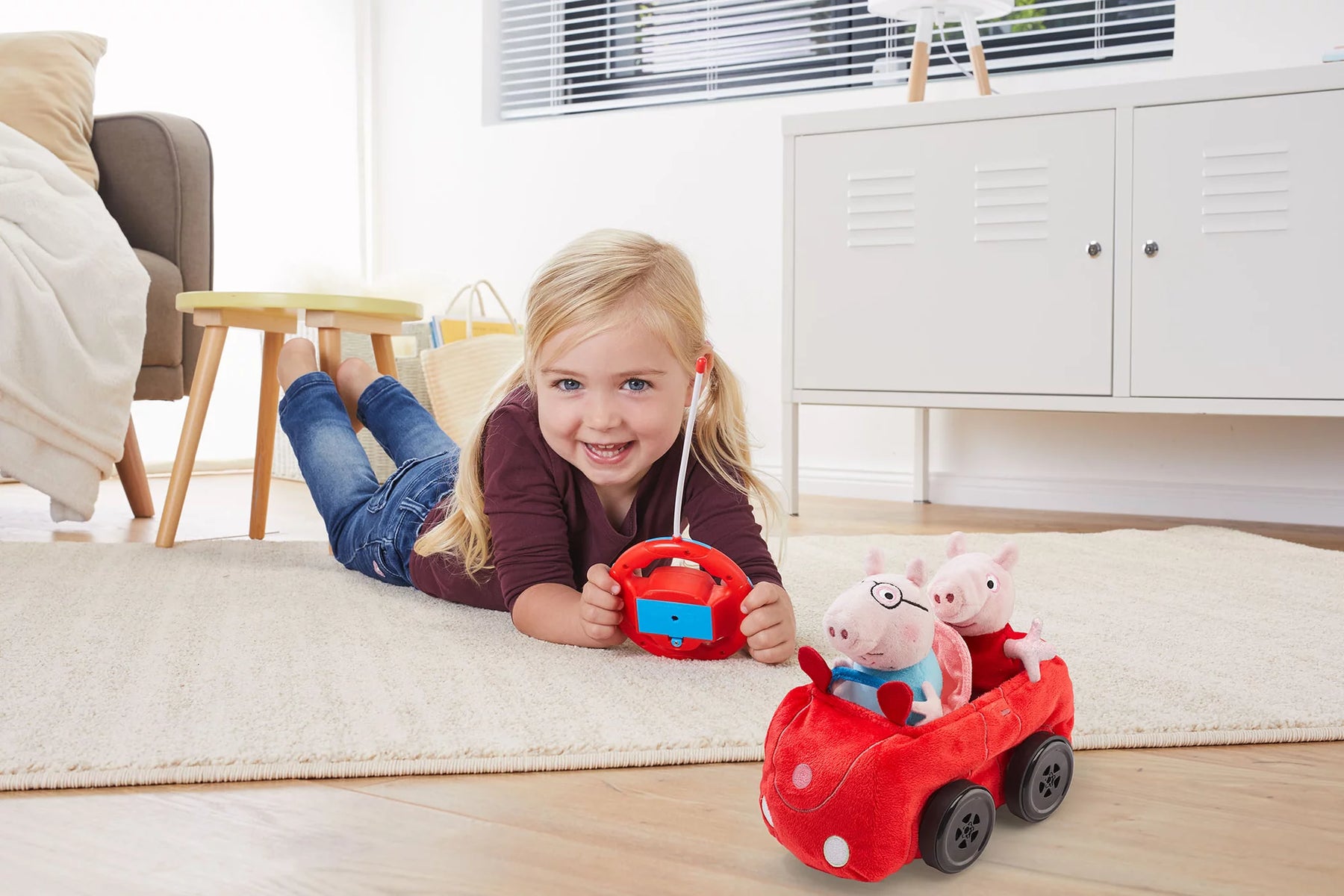 Mein erstes RC Auto Peppa Pig ferngesteuert