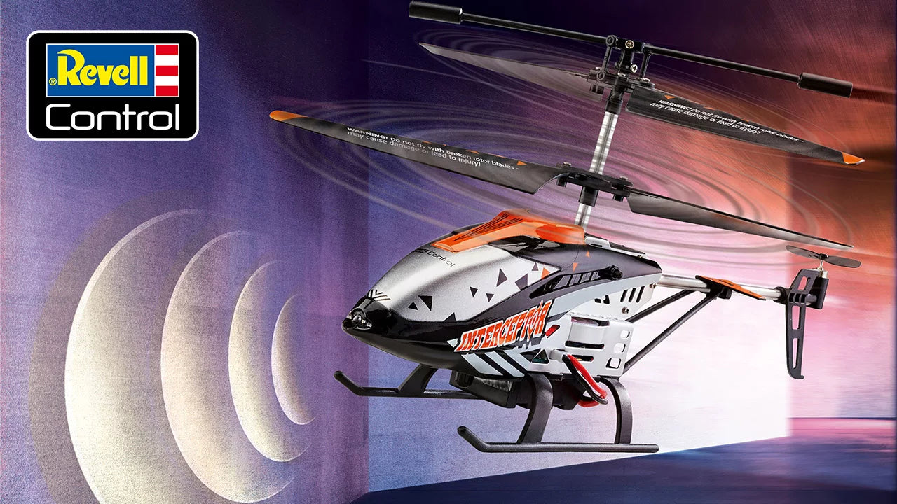 RC Helikopter "Interceptor" Anti Collision