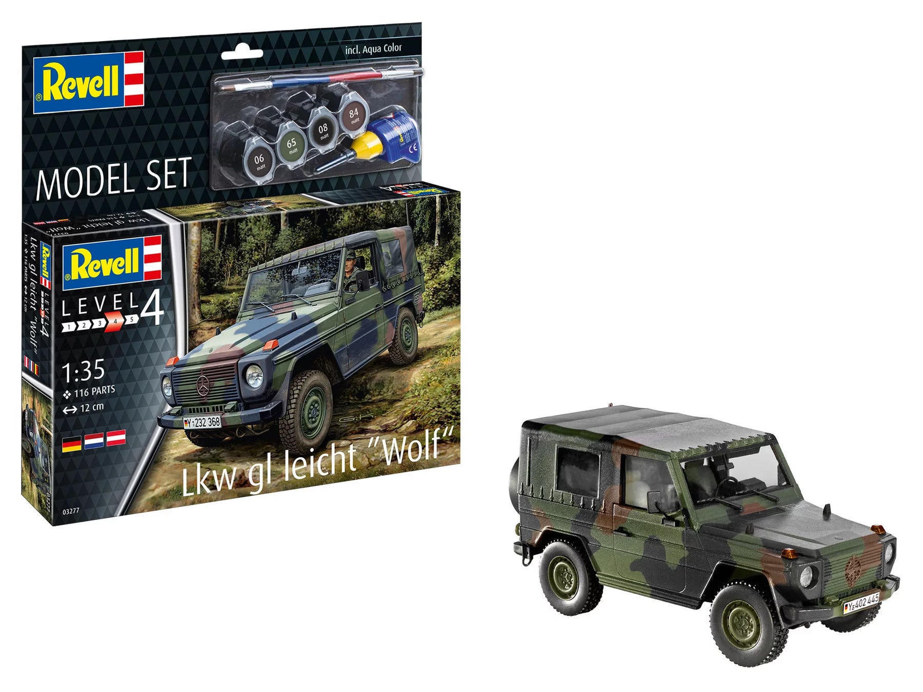 Modelset Vrachtwagen GL Light "Wolf"