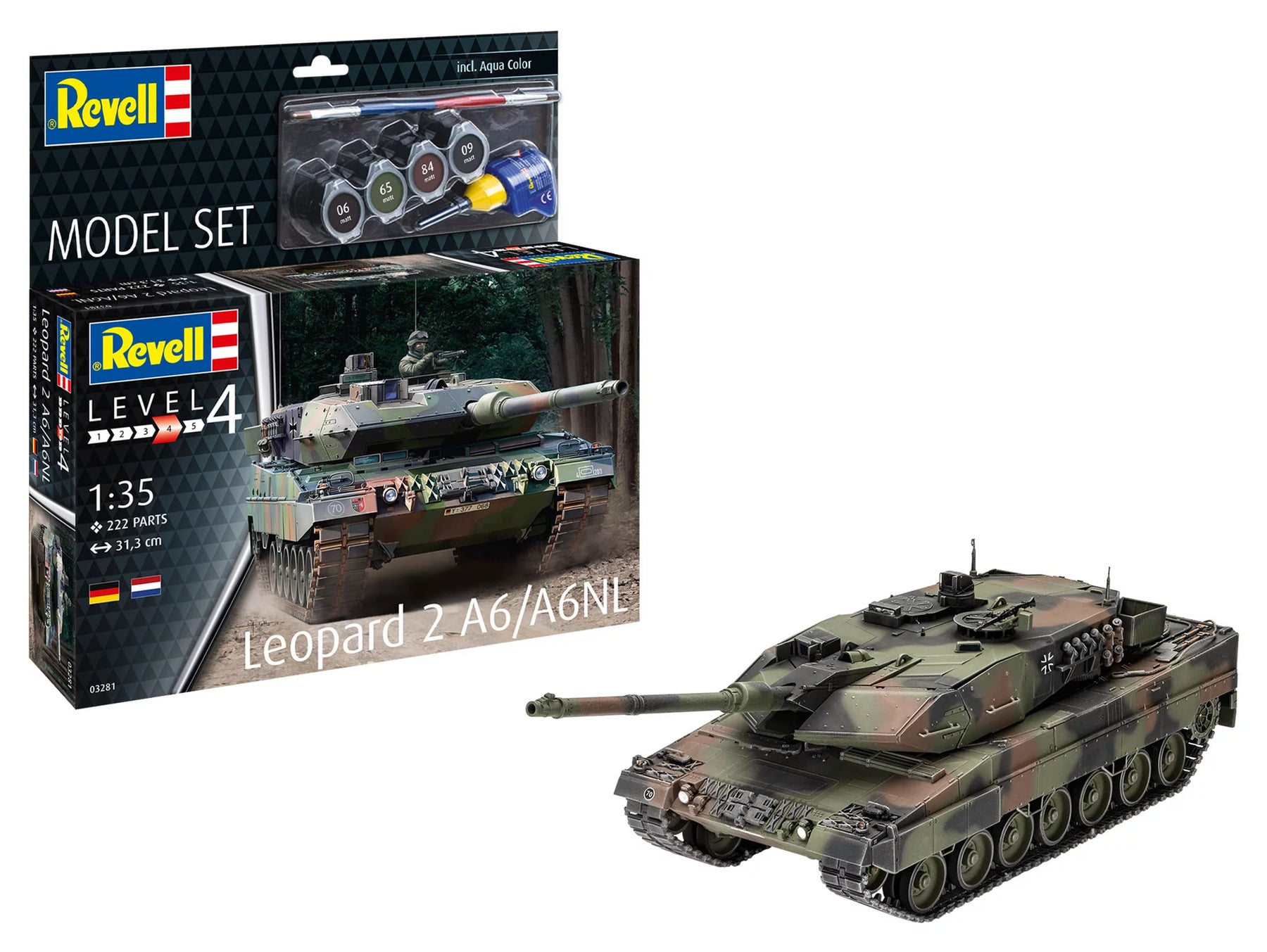 Modelset Luipaard 2 A6-A6NL
