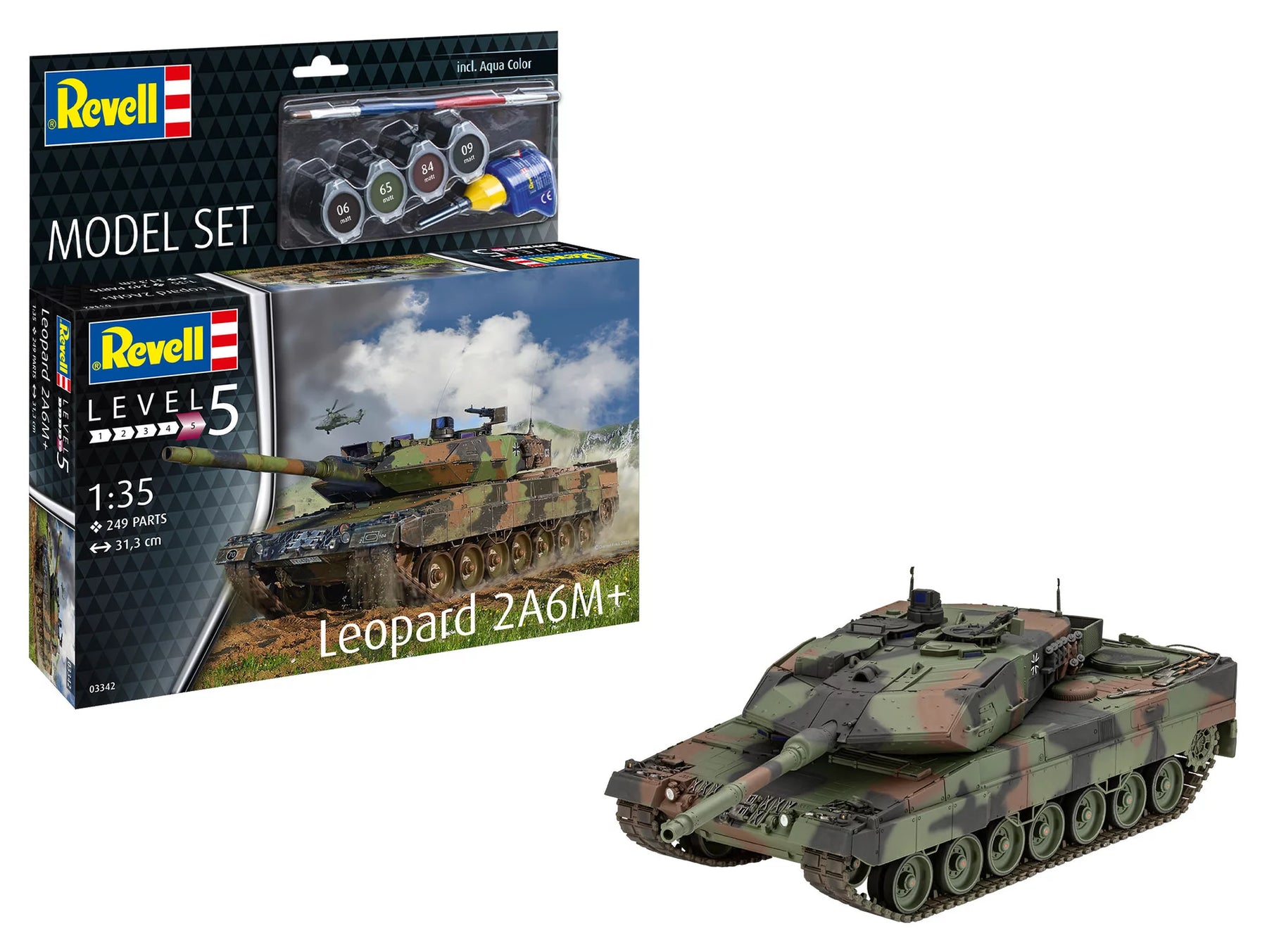 Modelset Leopard 2 A6M+