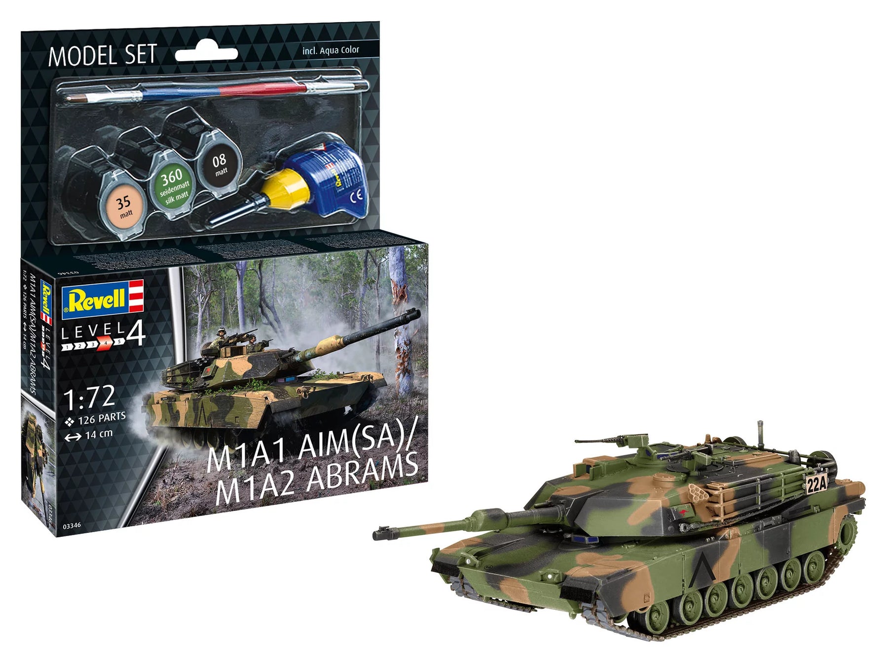 Modelset M1A1 AIM(SA)- M1A2 Abrams