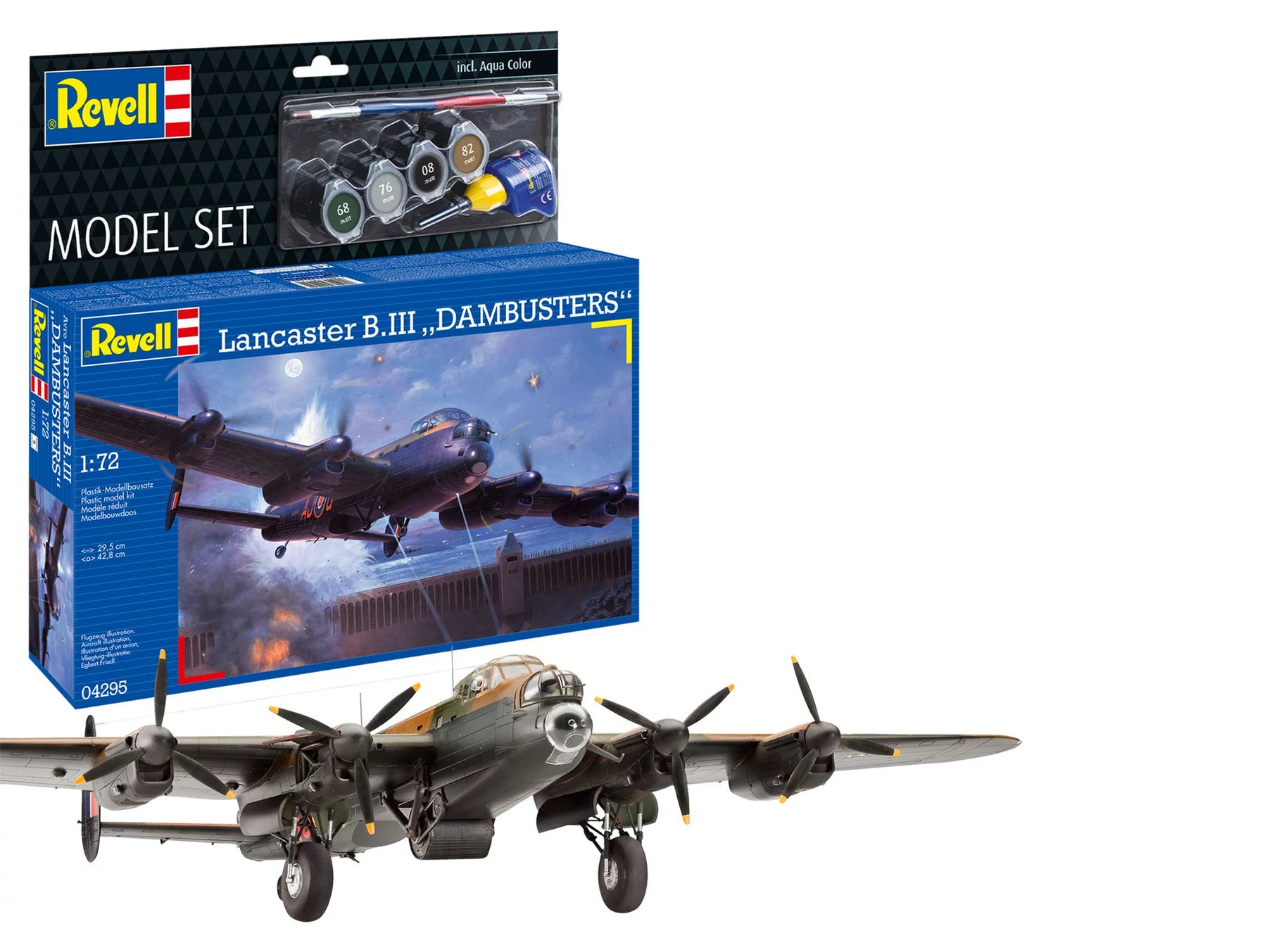 Modelset Lancaster B.III "DAMBUSTERS"