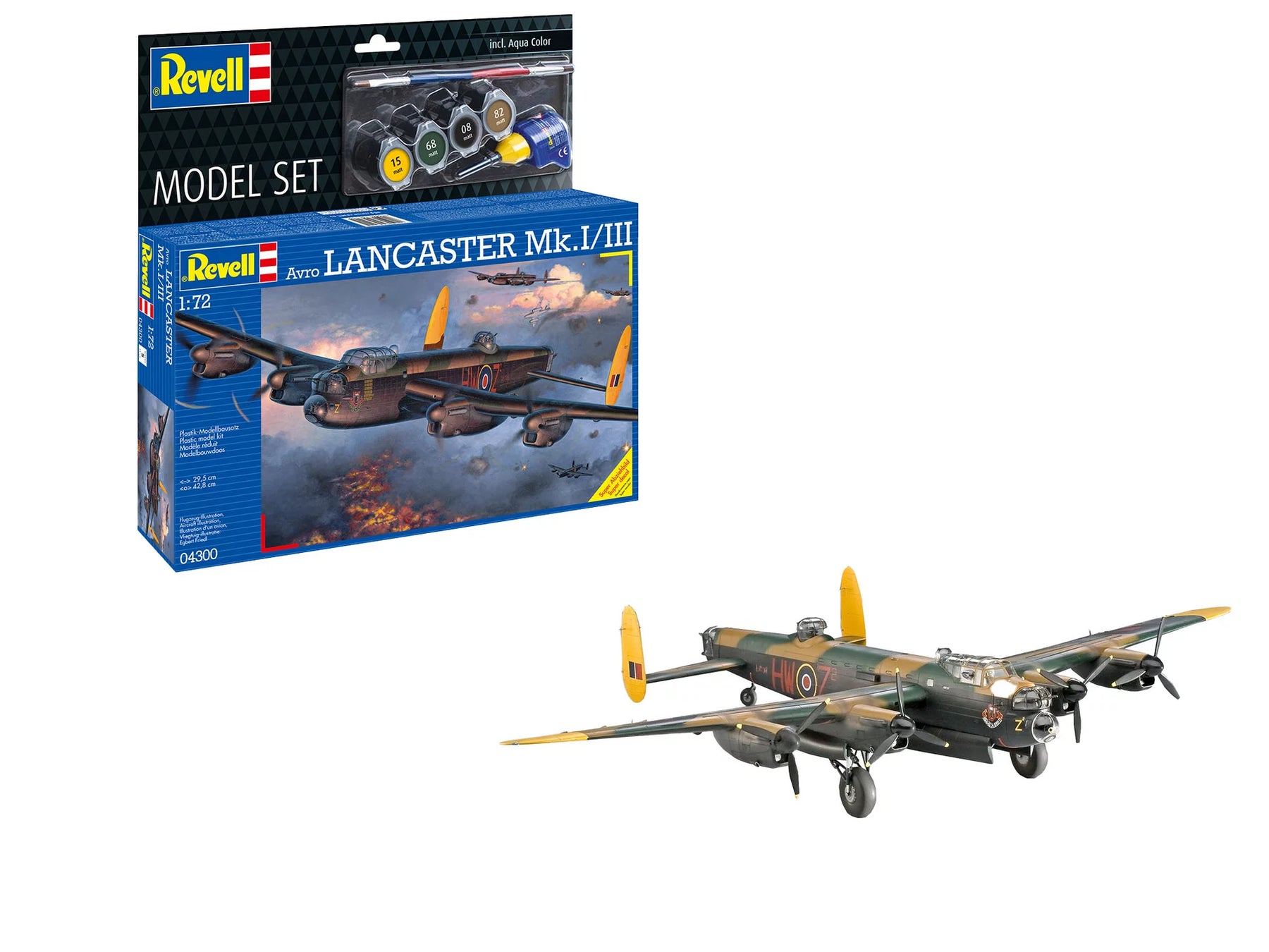 Modelset Lancaster Mk.I-III