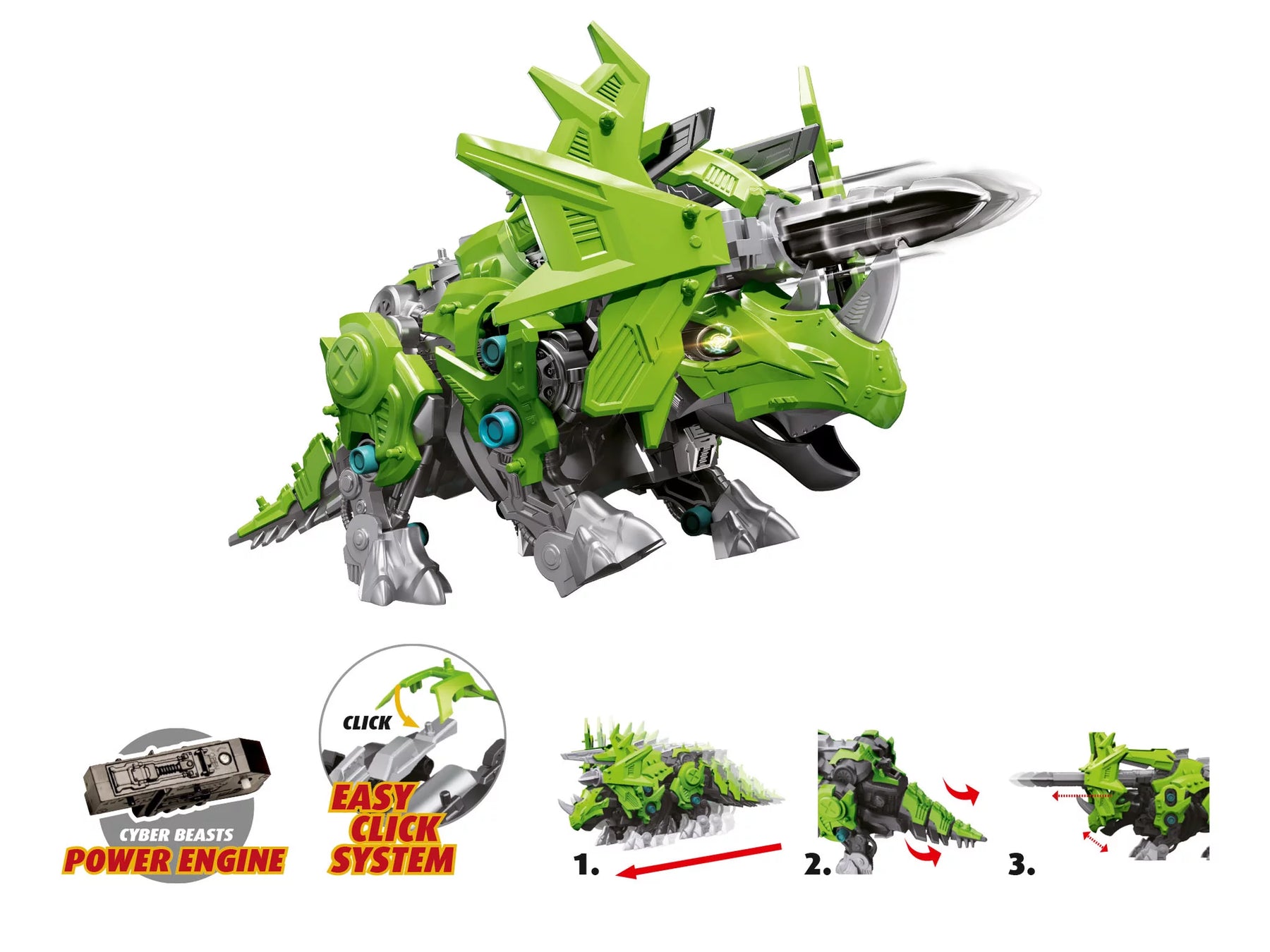 CyberBeasts TerraTops Click System