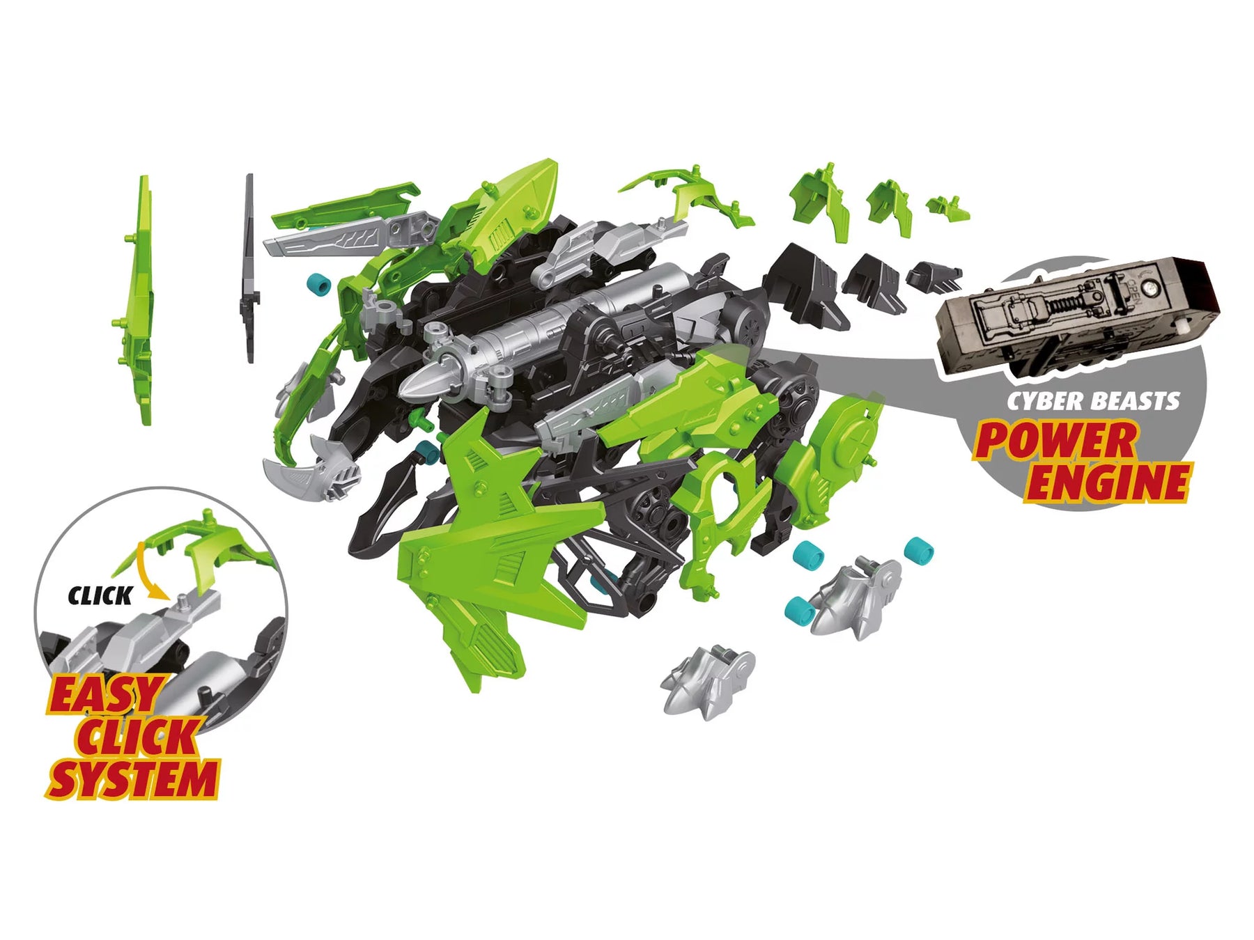 CyberBeasts TerraTops Click System