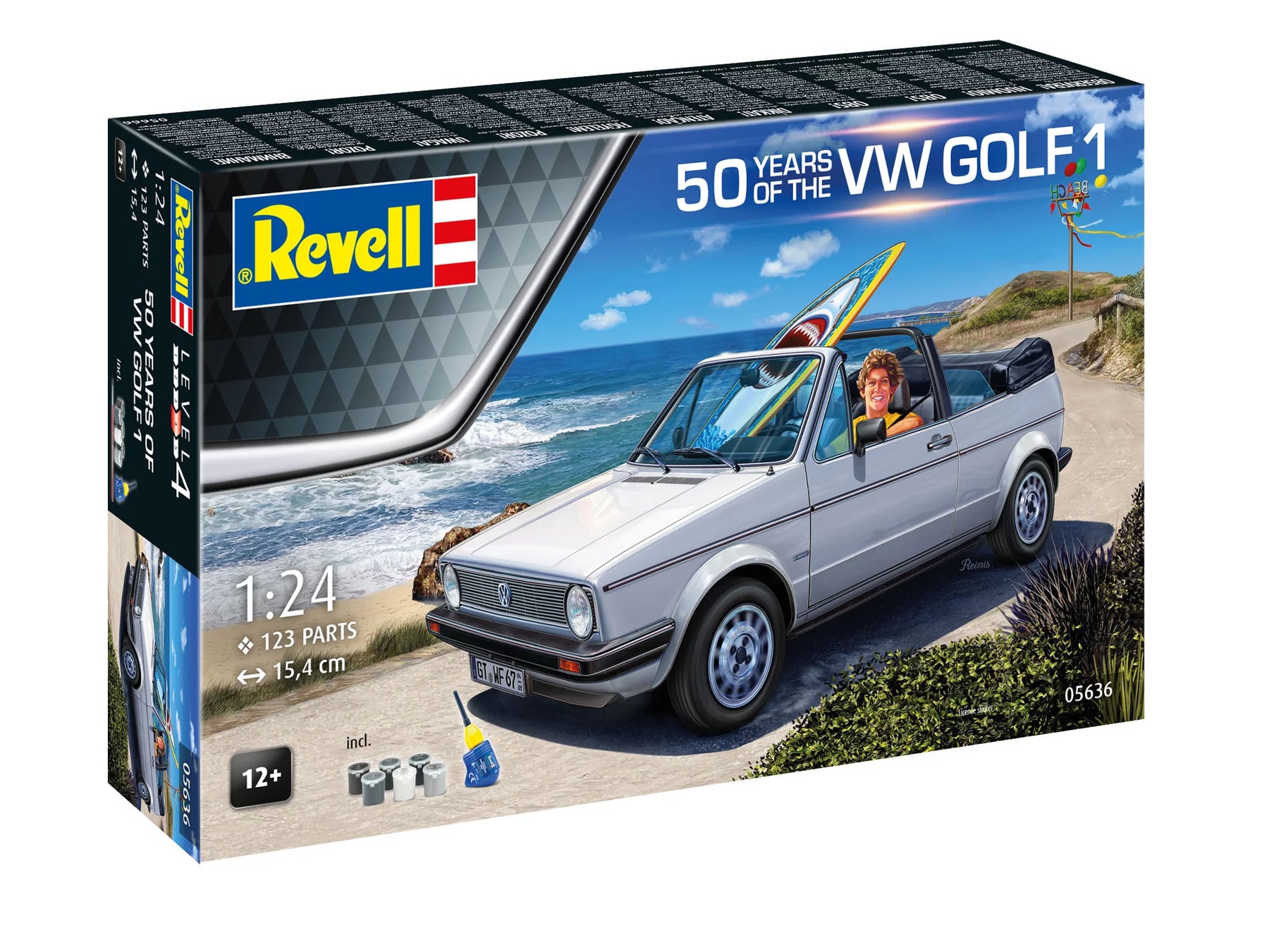 Geschenkset "50 Years of the VW Golf 1"