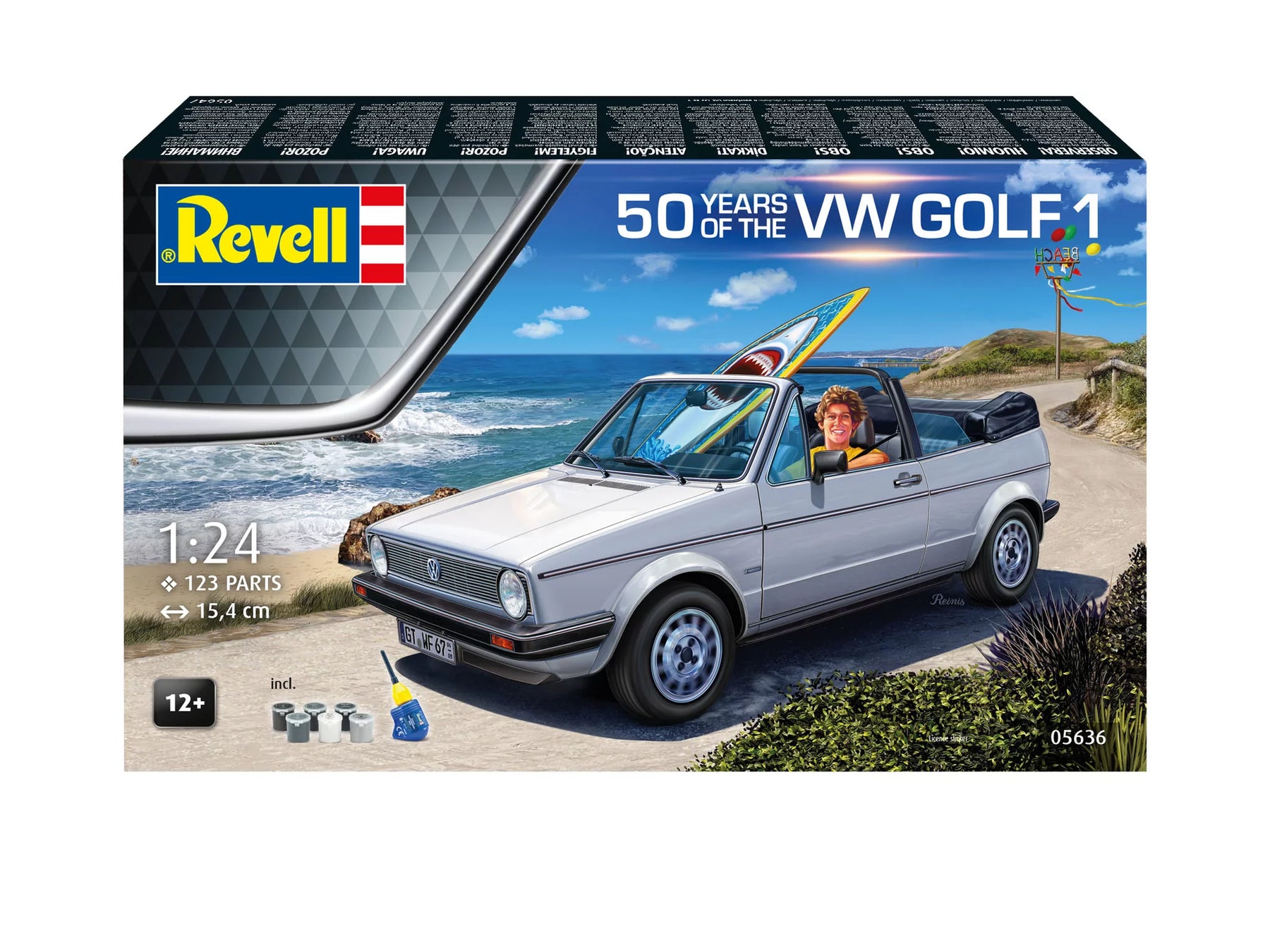 Geschenkset "50 Years of the VW Golf 1"