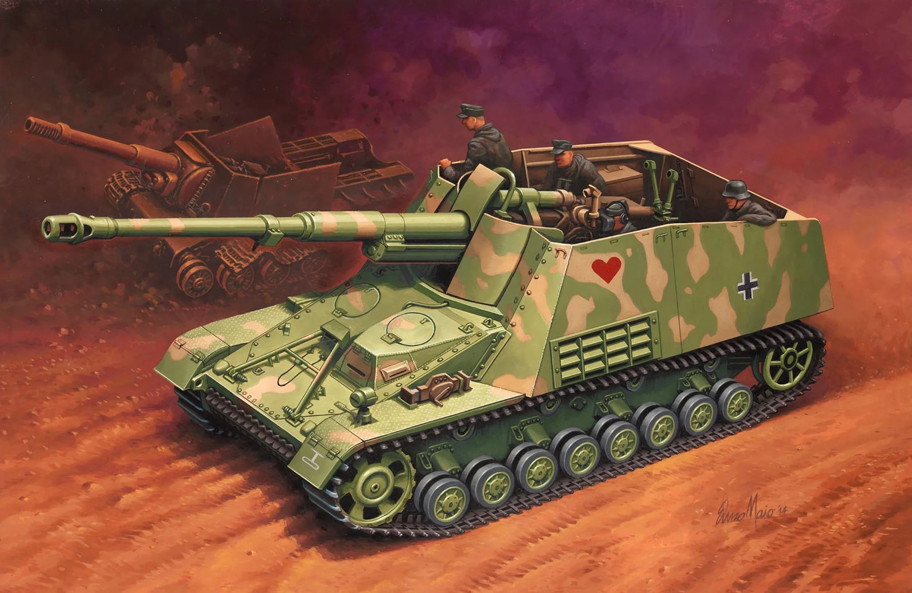 Model Set Sd.Kfz. 164 Nashorn