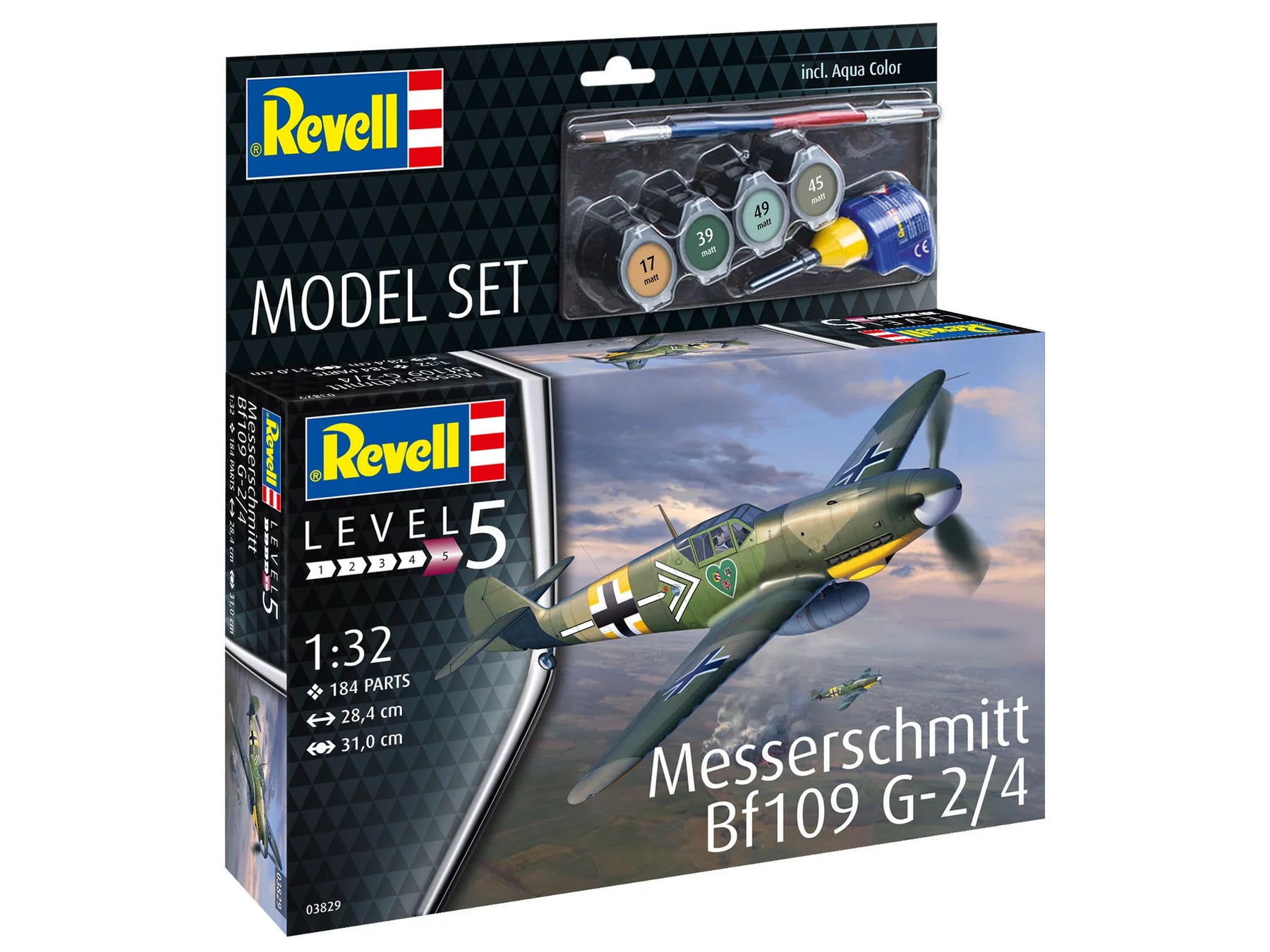 Model Set Messerschmitt Bf109 G-2-4