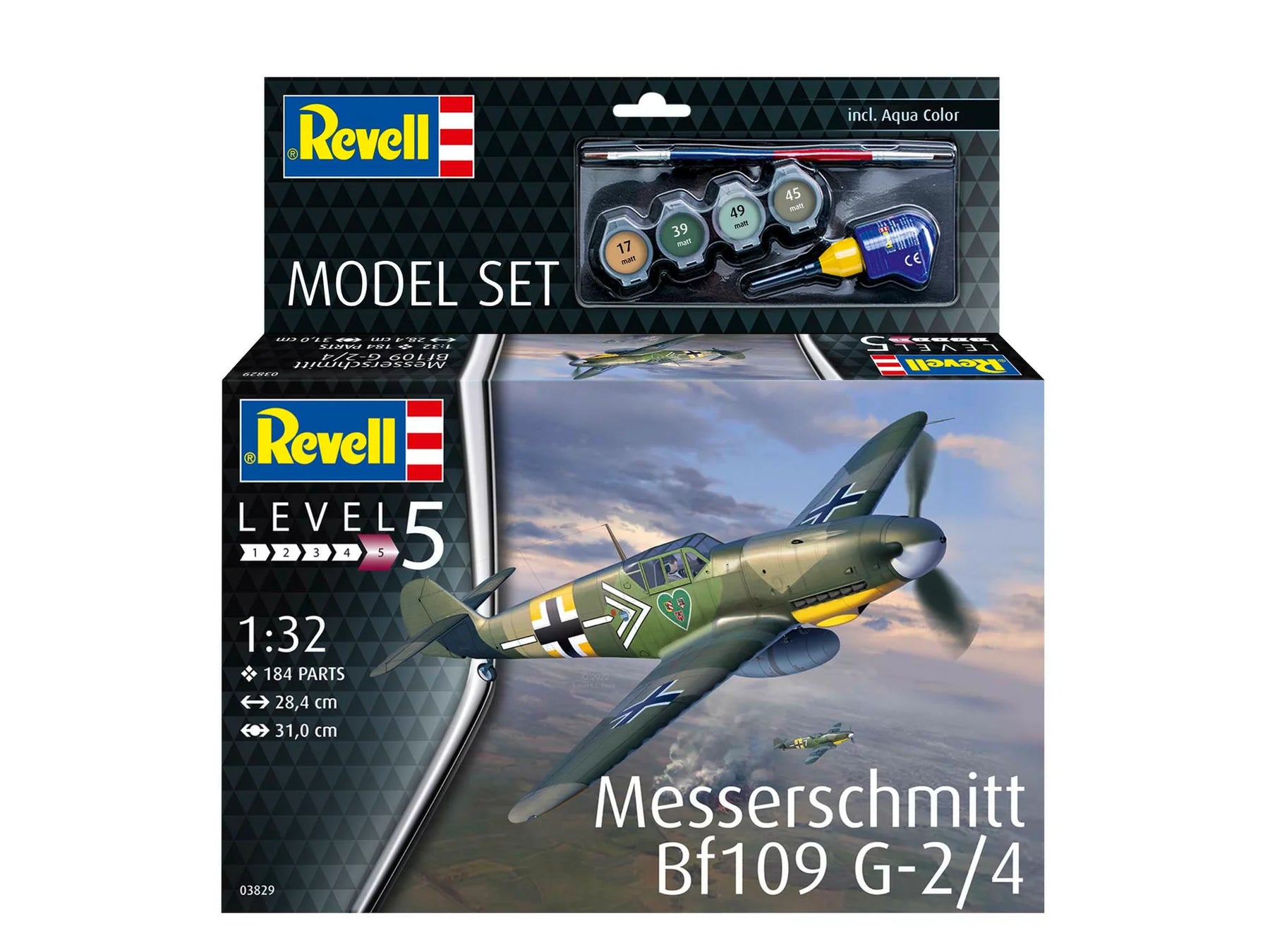 Model Set Messerschmitt Bf109 G-2-4