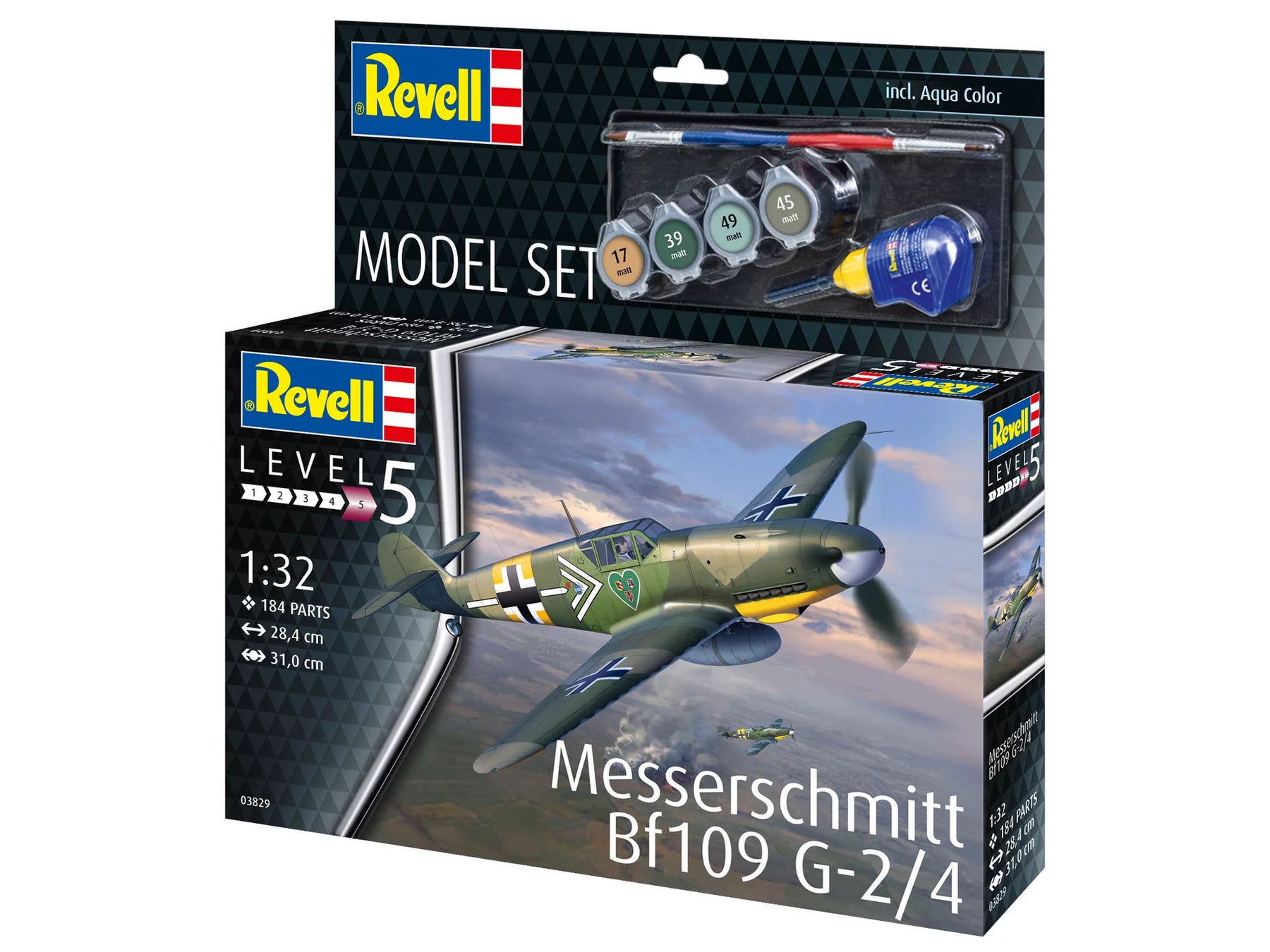 Model Set Messerschmitt Bf109 G-2-4