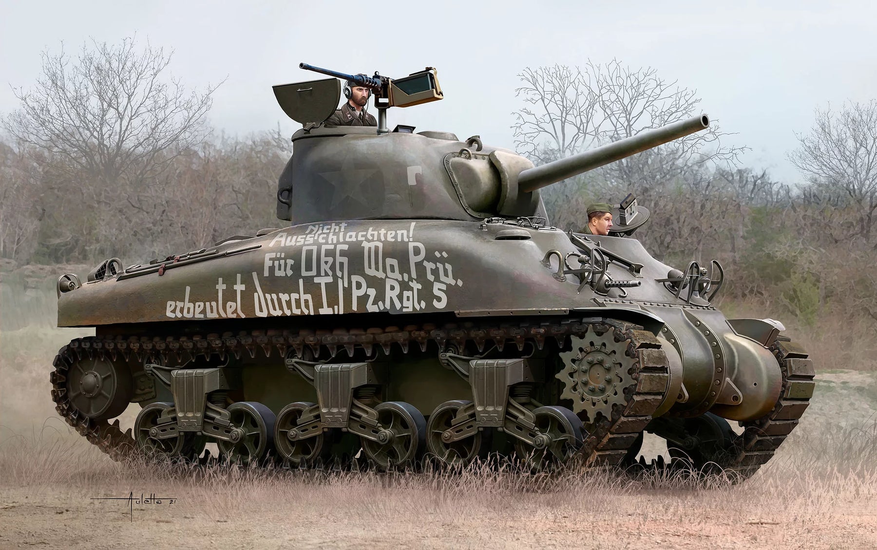 Model Set Sherman M4A1