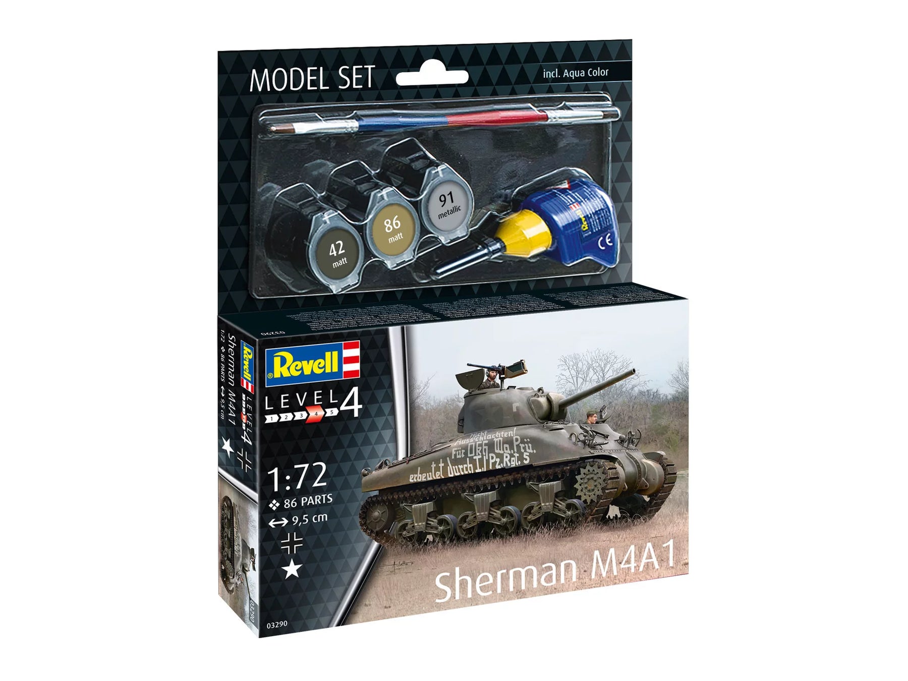 Model Set Sherman M4A1