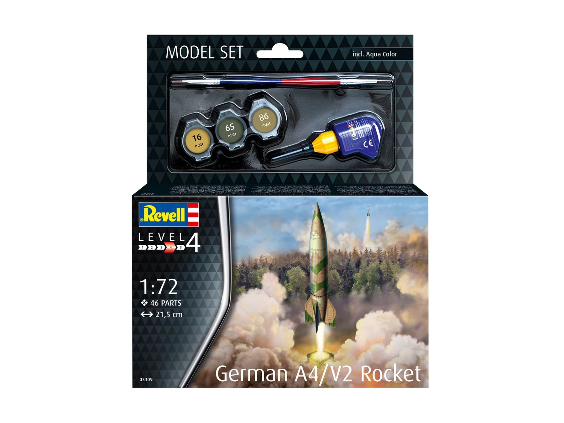 Model Set German A4-V2 Rocket