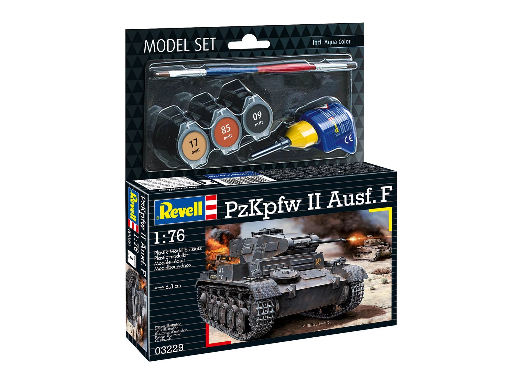 Model Set PzKpfw II Ausf. F