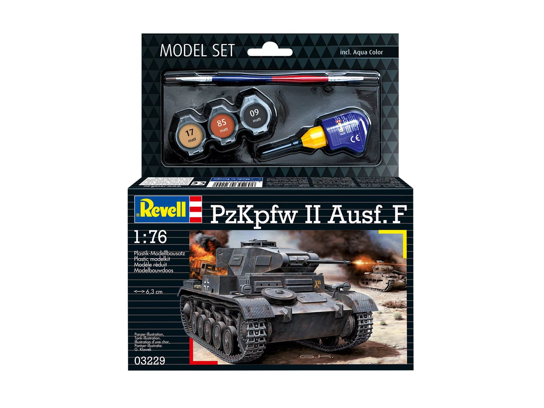 Model Set PzKpfw II Ausf. F