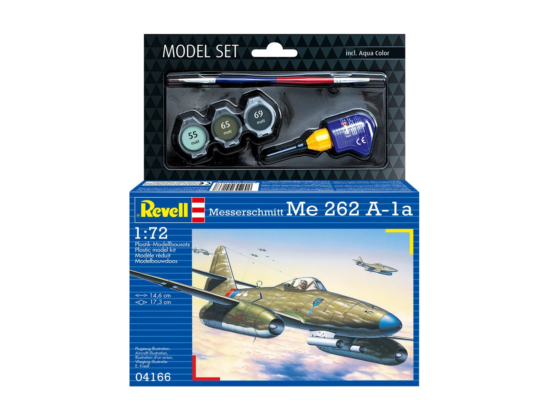 Model Set Messerschmitt Me 262 A1a