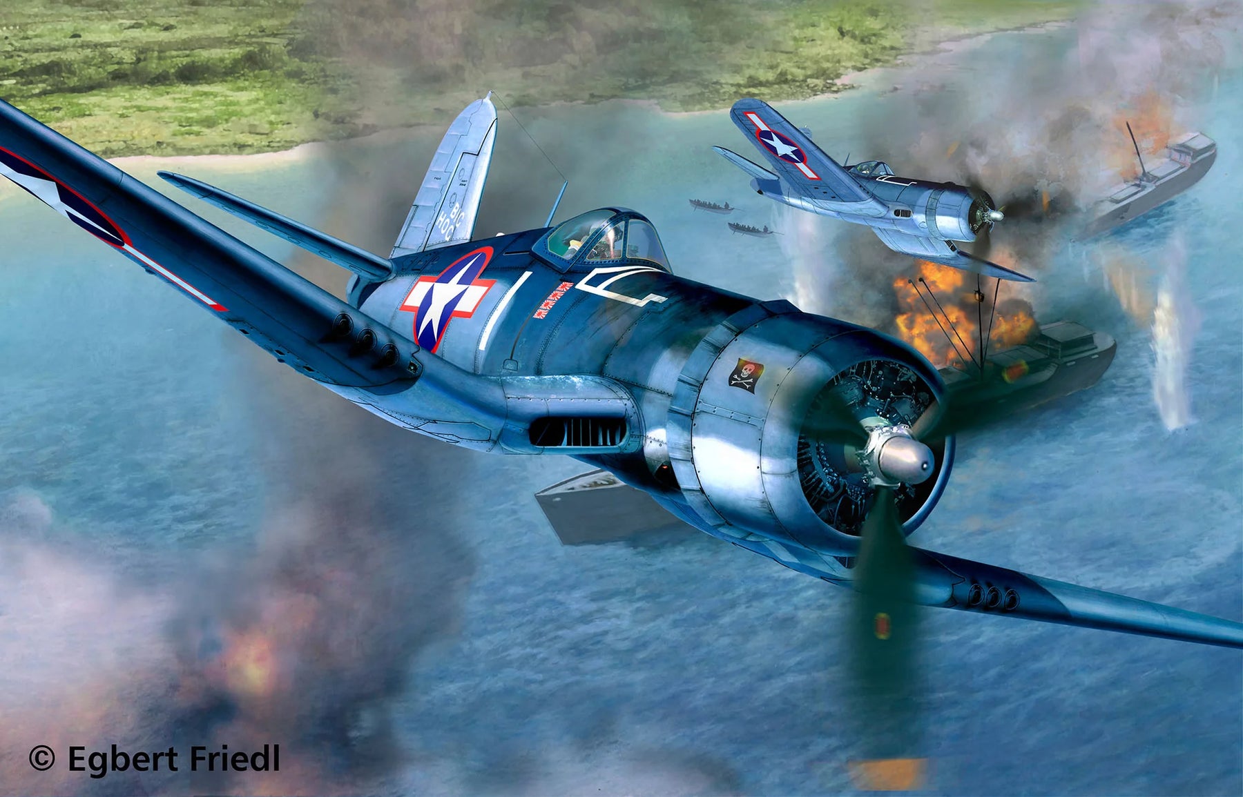 Model Set Vought F4U-1A CORSAIR