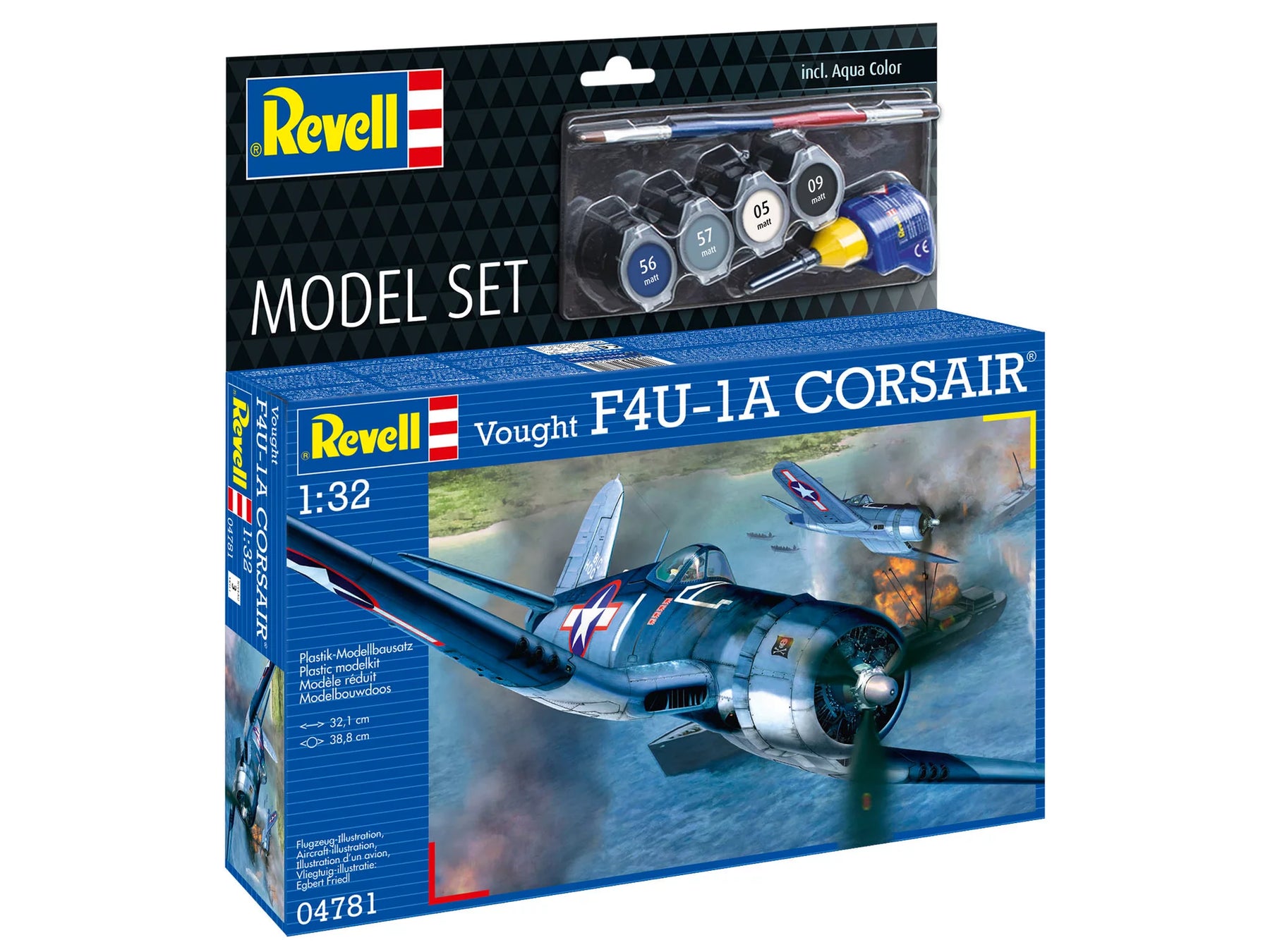 Model Set Vought F4U-1A CORSAIR