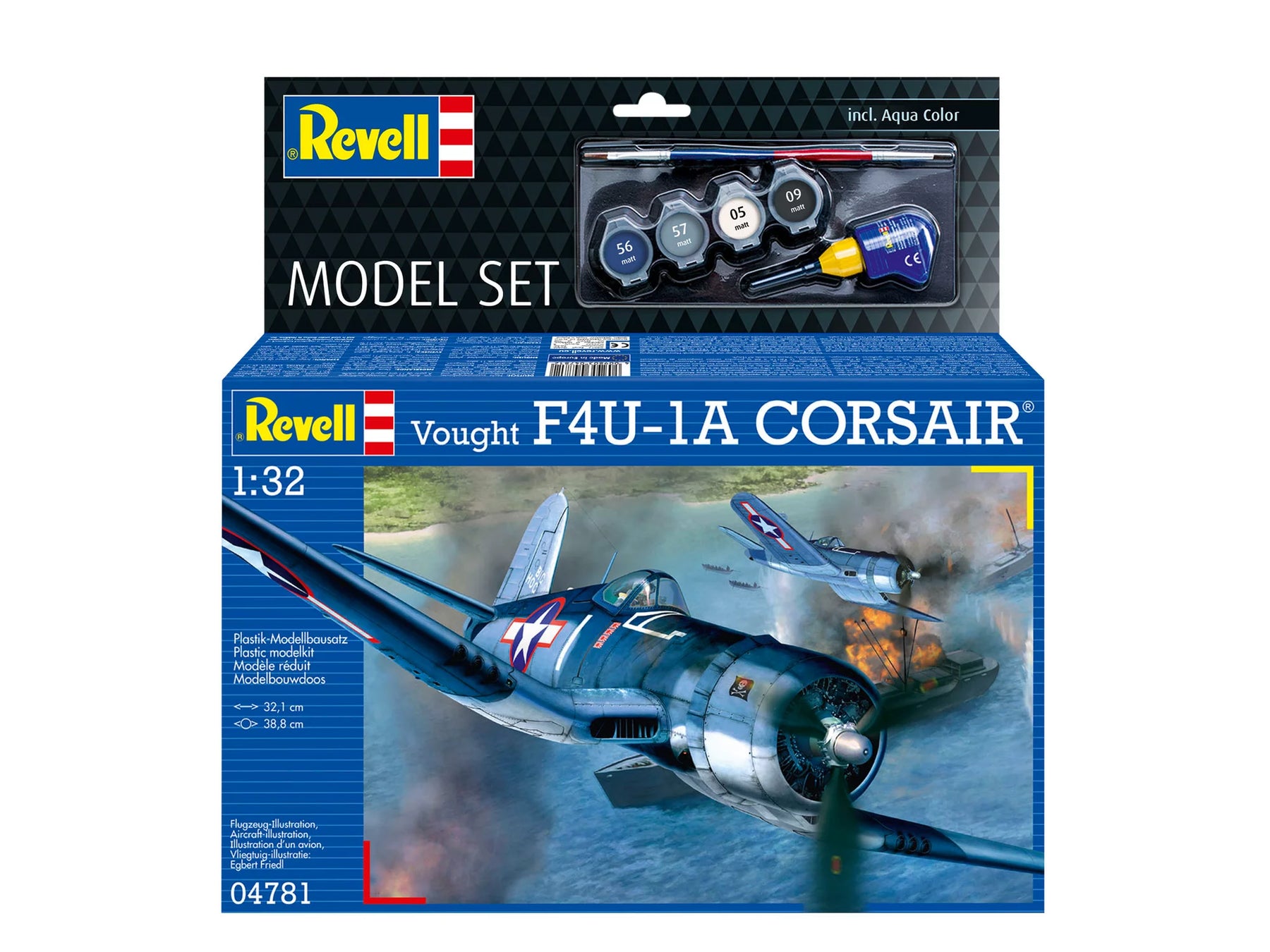 Model Set Vought F4U-1A CORSAIR