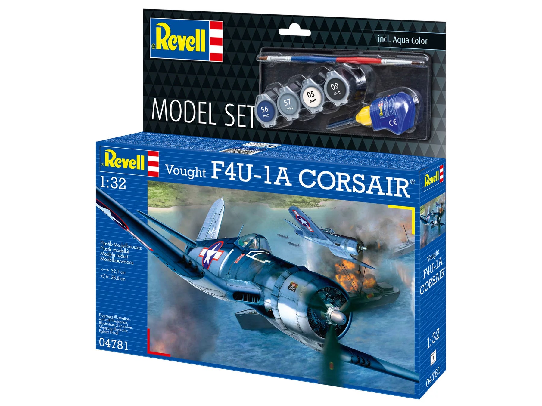 Model Set Vought F4U-1A CORSAIR