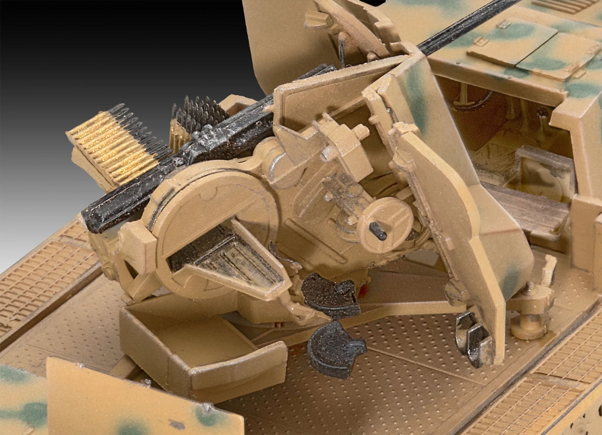 Modelset sWS met Flak43 en Sd.Ah58 munitietrailer