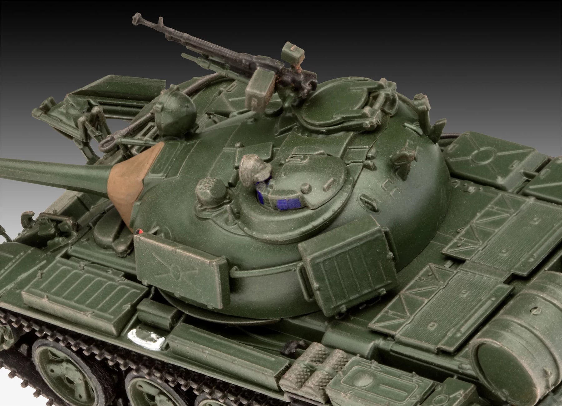 Model Set T-55A-AM with KMT-6-EMT-5 Mine Plough