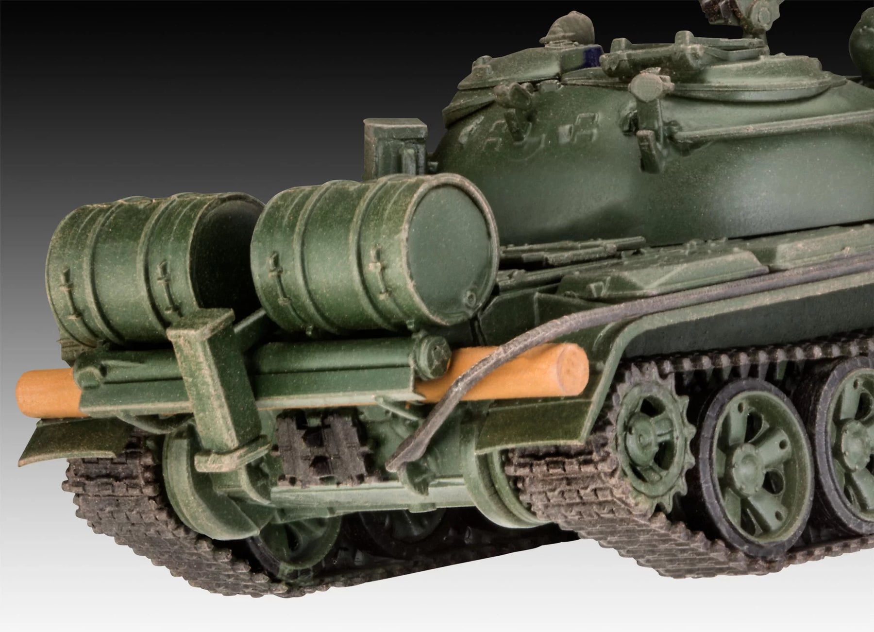 Model Set T-55A-AM with KMT-6-EMT-5 Mine Plough