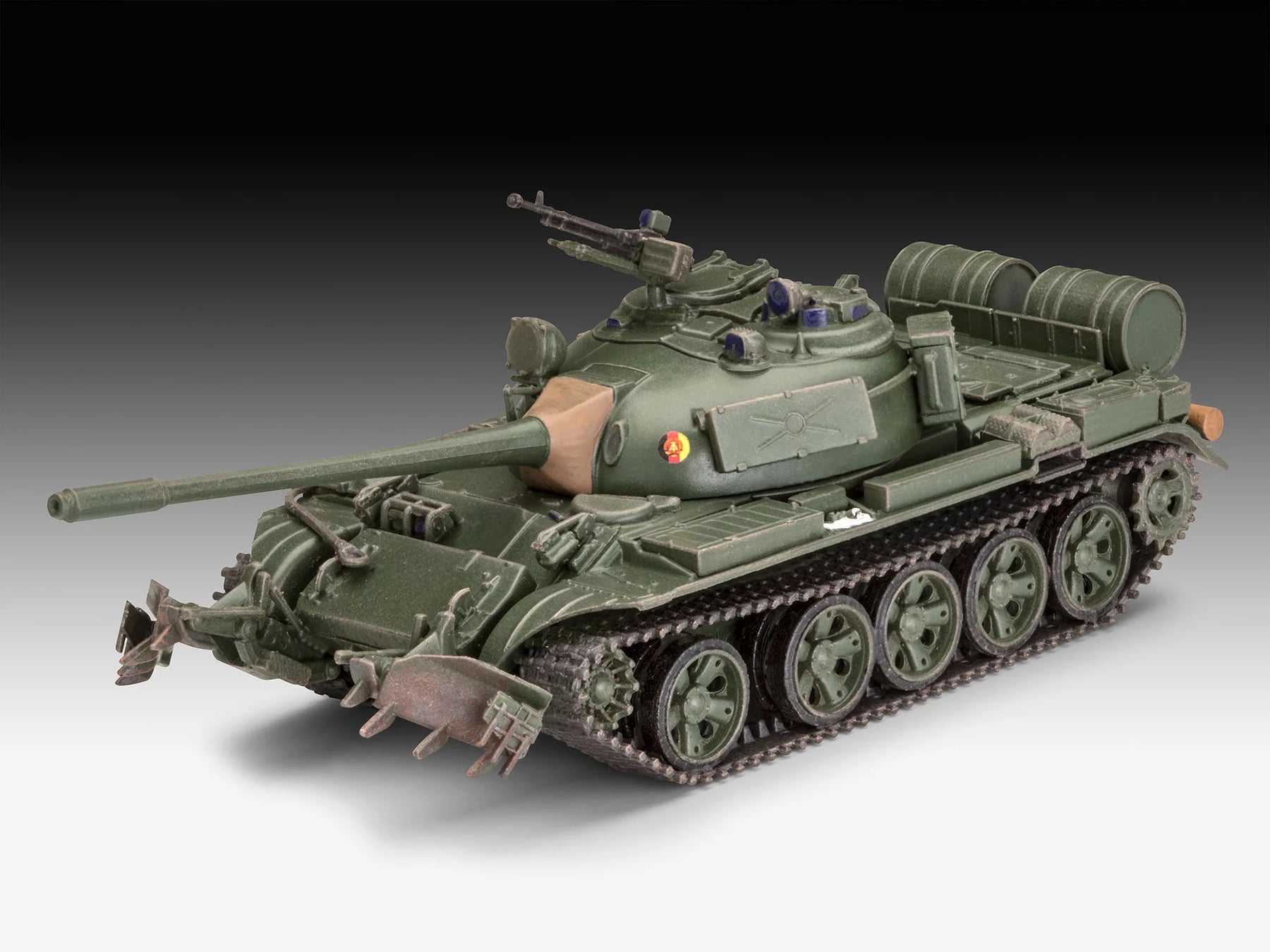 Model Set T-55A-AM with KMT-6-EMT-5 Mine Plough