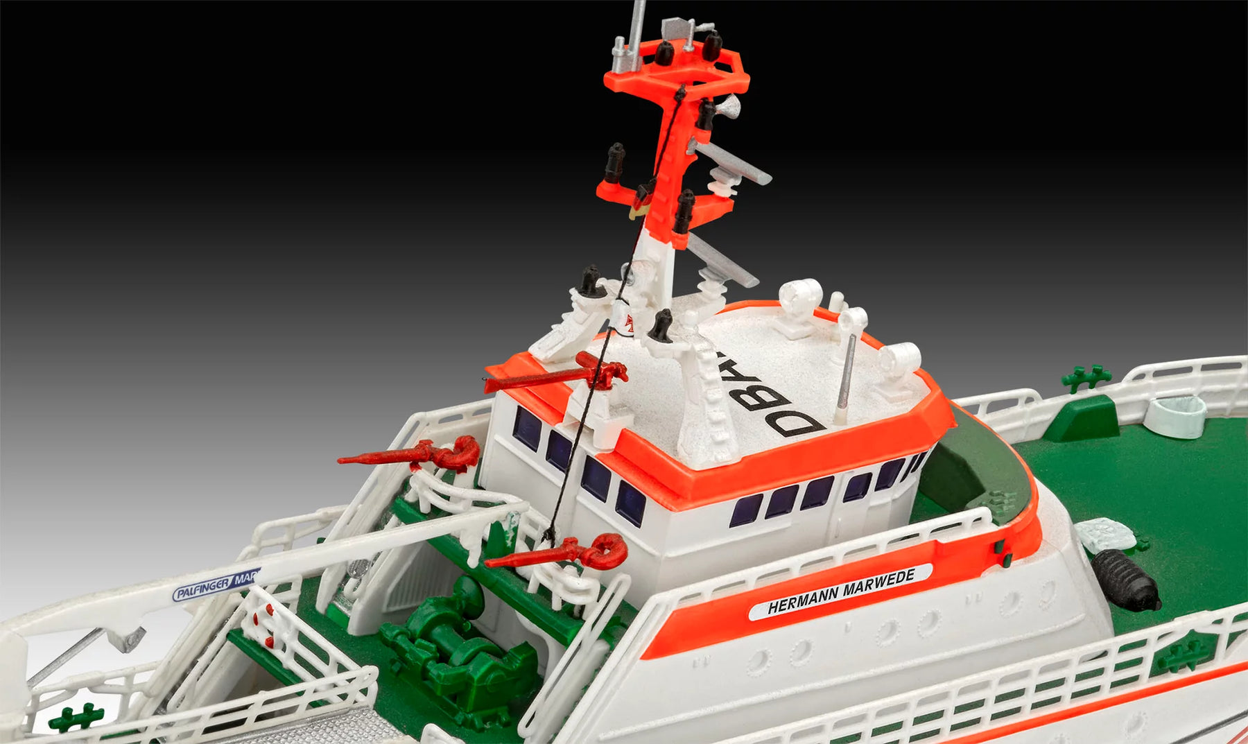 Model Set Seenotkreuzer "Hermann Marwede"