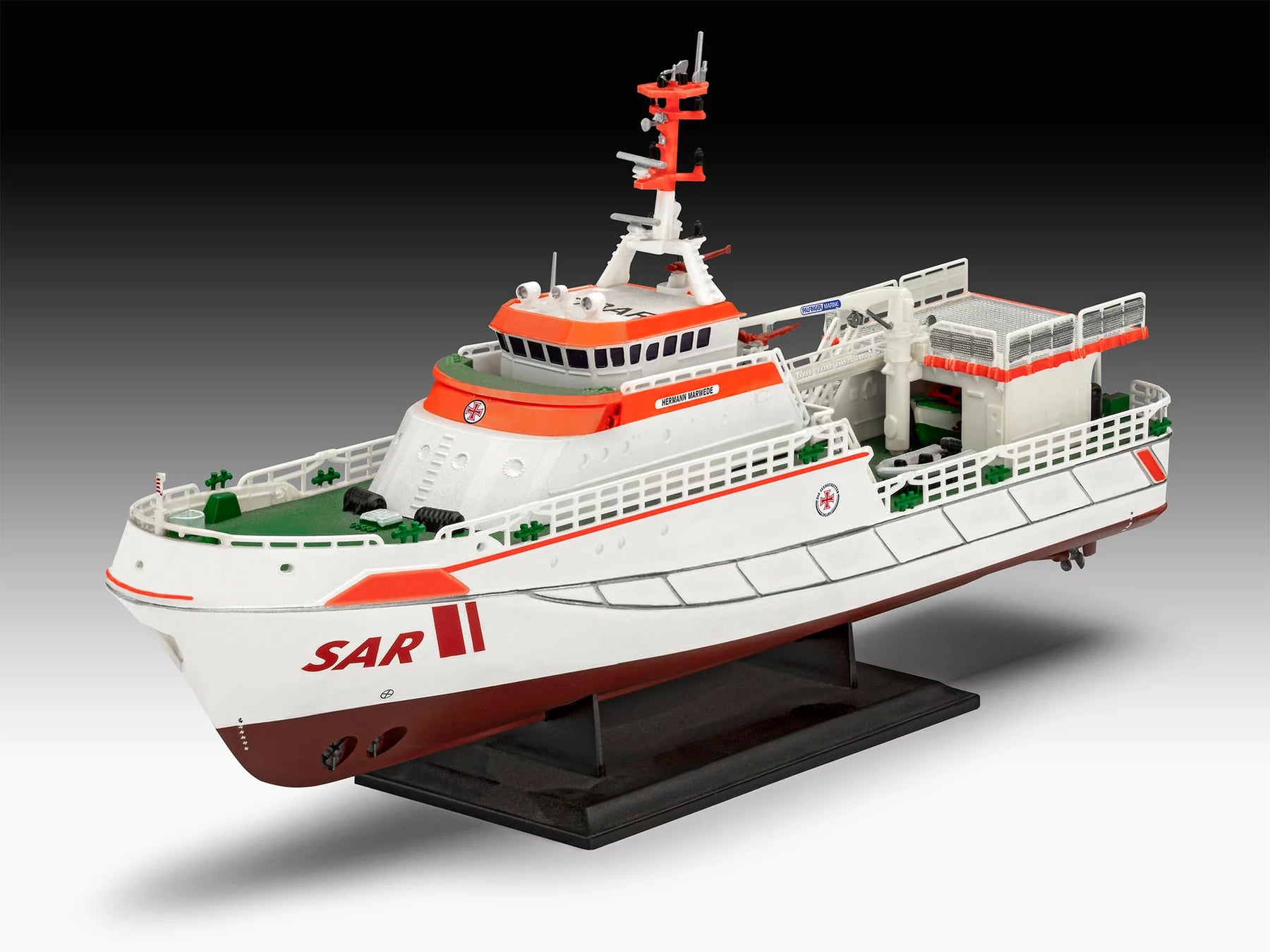 Model Set Seenotkreuzer "Hermann Marwede"