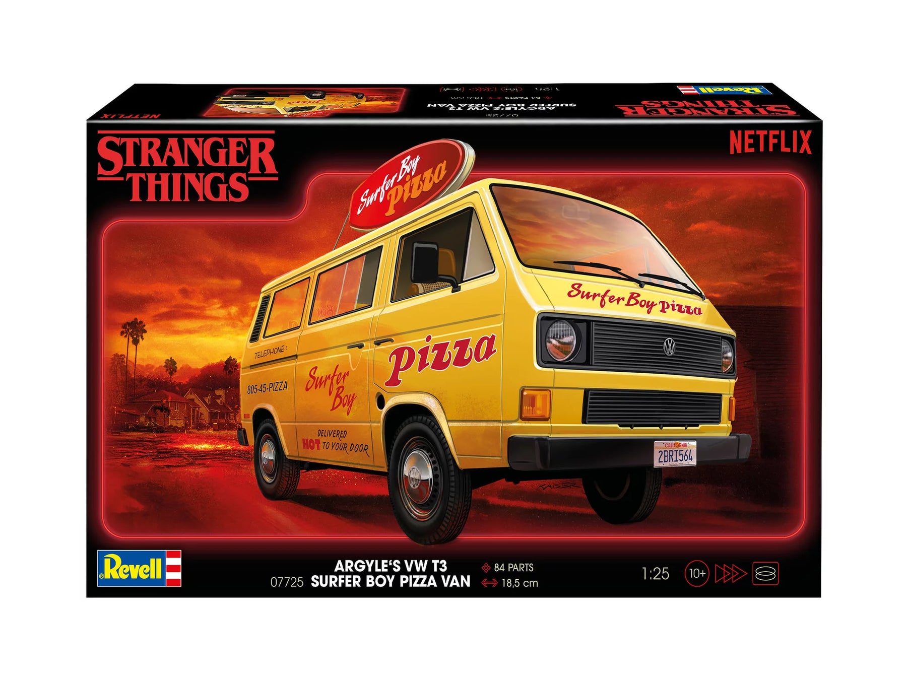 „Stranger Things“ Argyle’s VWT3 Surfer Boy Pizza V