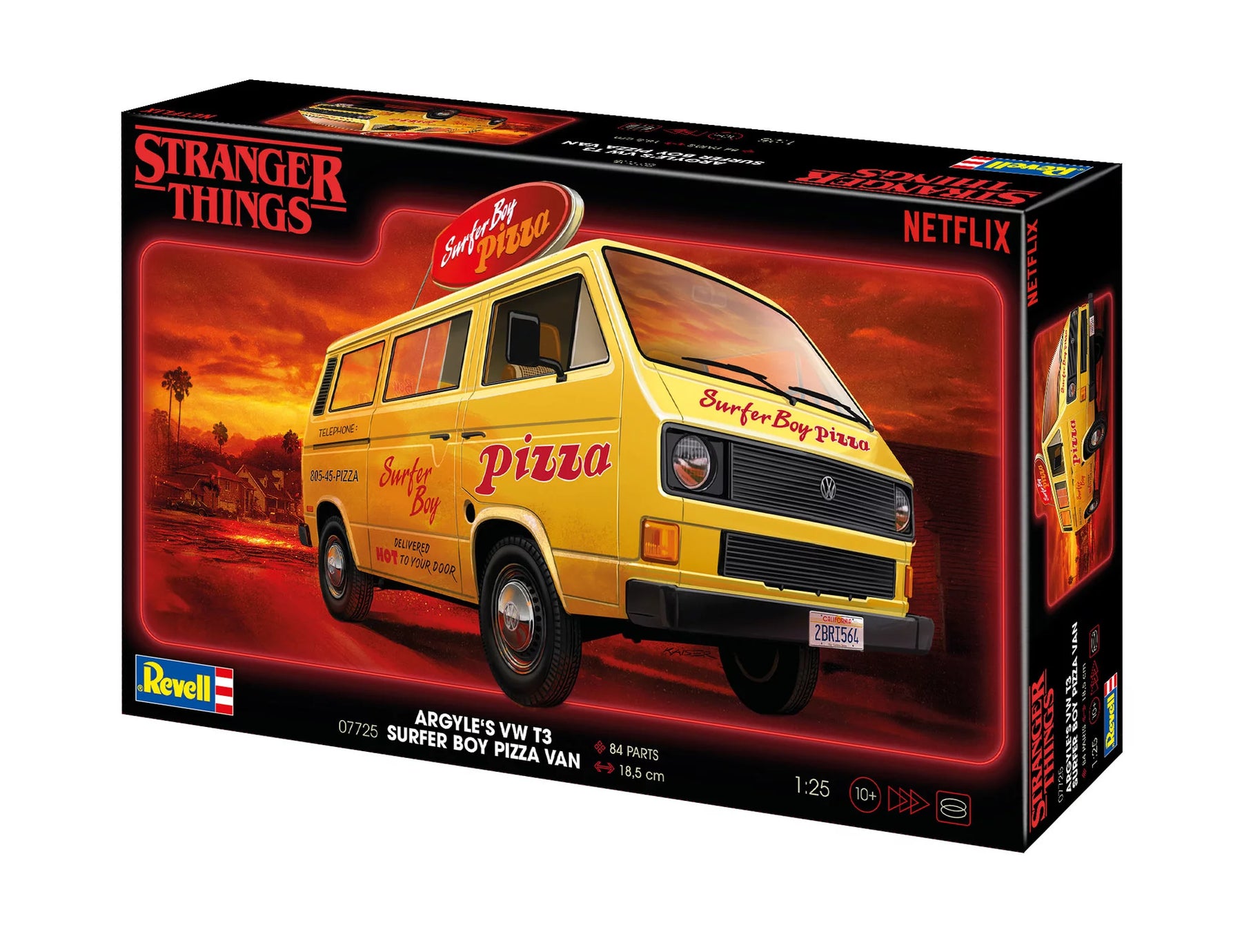 „Stranger Things“ Argyle’s VWT3 Surfer Boy Pizza V