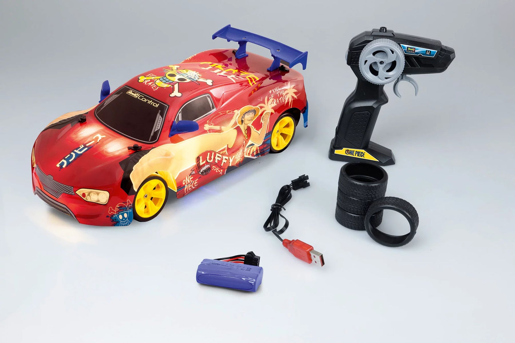 "One Piece" RC Drift Car