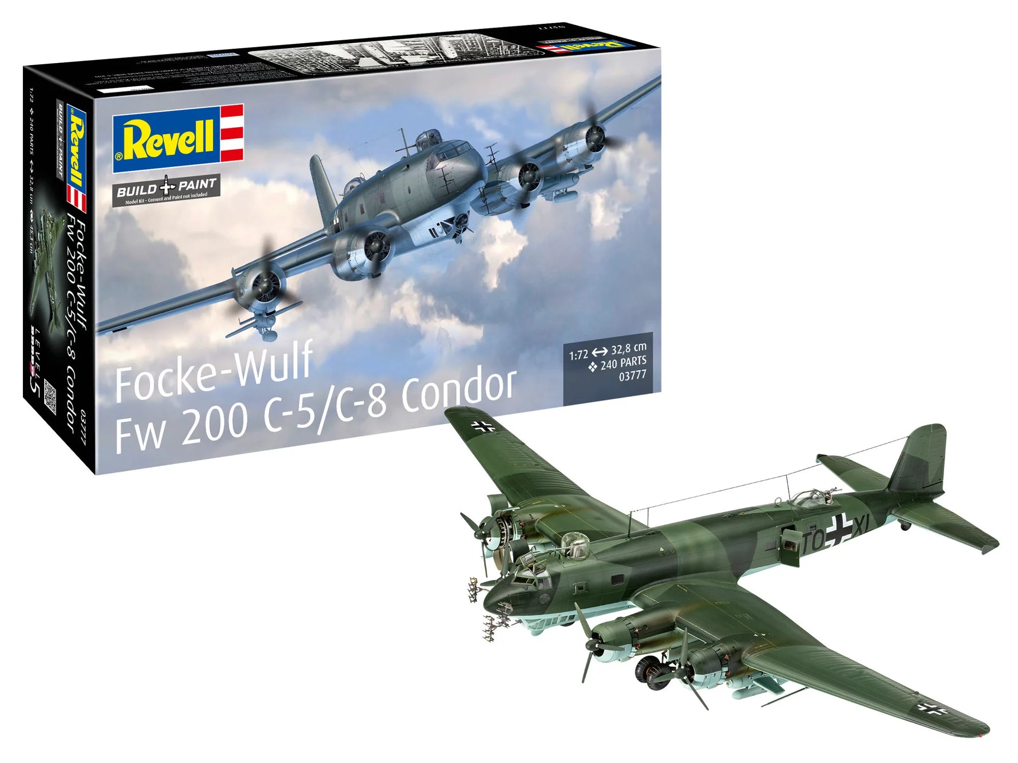 Focke Wulf Fw 200C 5/C 8 Condor 1:72 Revell