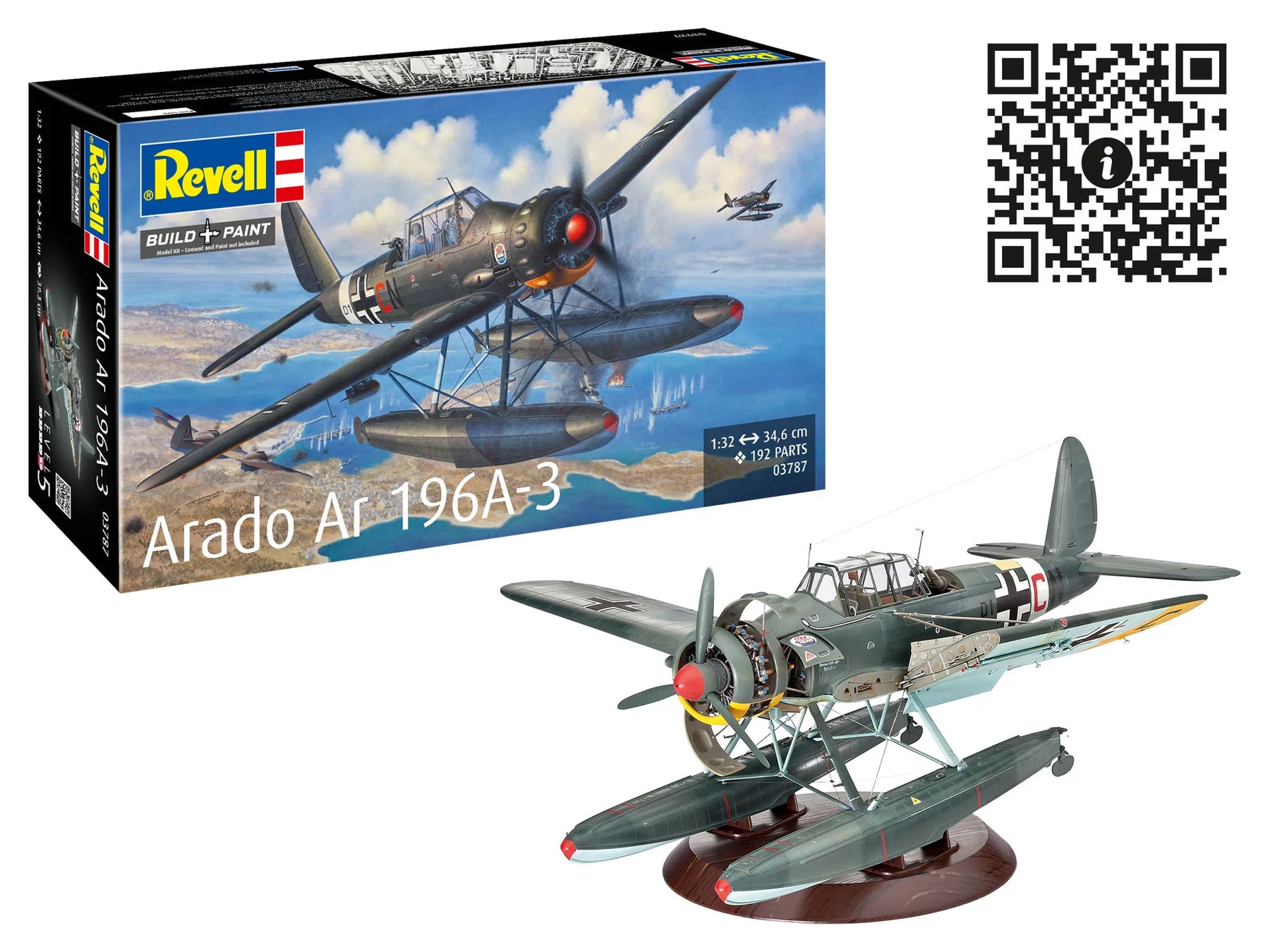 Arado Ar196A-3 watervliegtuig