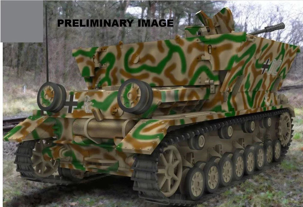 Modelset Flakpanzer IV "Möbelwagen" 3,7cm Flak