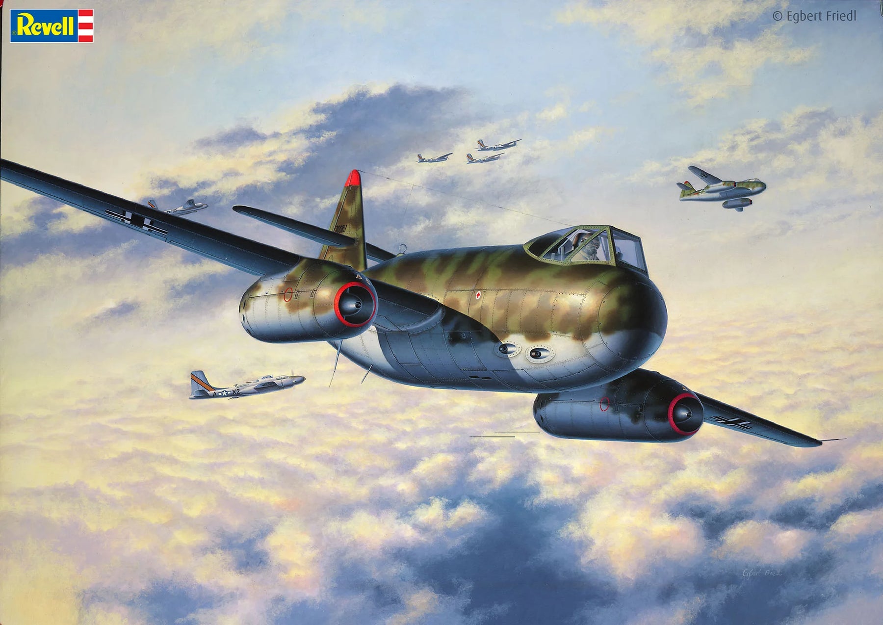 Modelset Messerschmitt P.1099A - P-serie