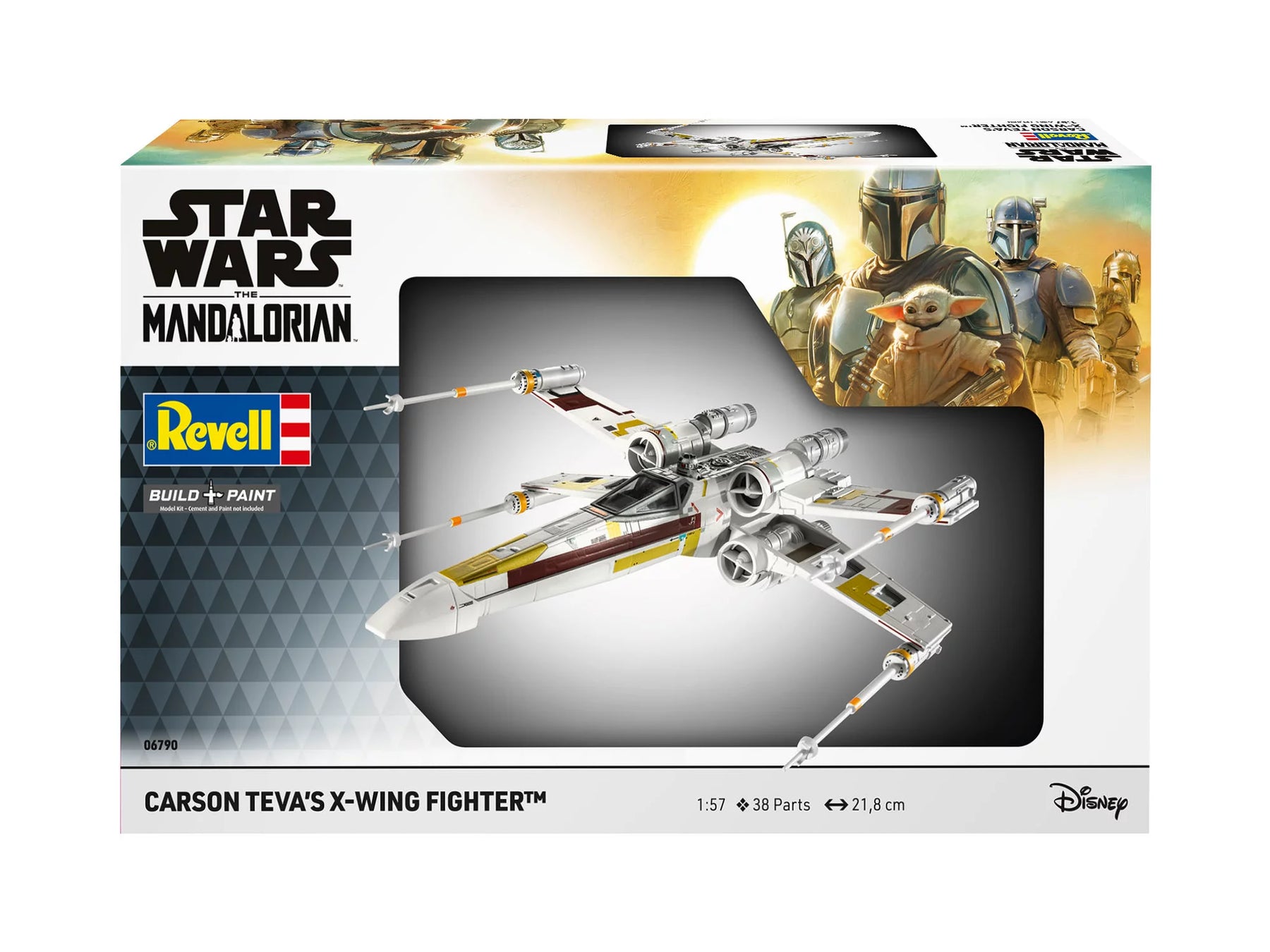 Carson Teva's X-Wing Fighter: The Mandalorian