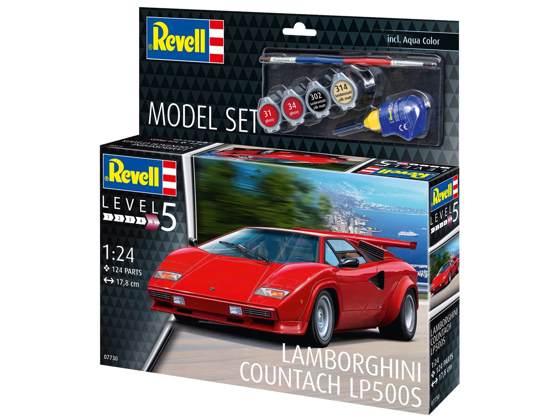 Model Set Lamborghini Countach LP500S