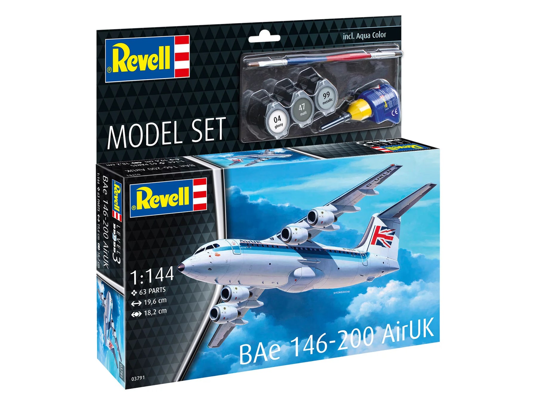 Model Set BAe 146-200 “AirUK”
