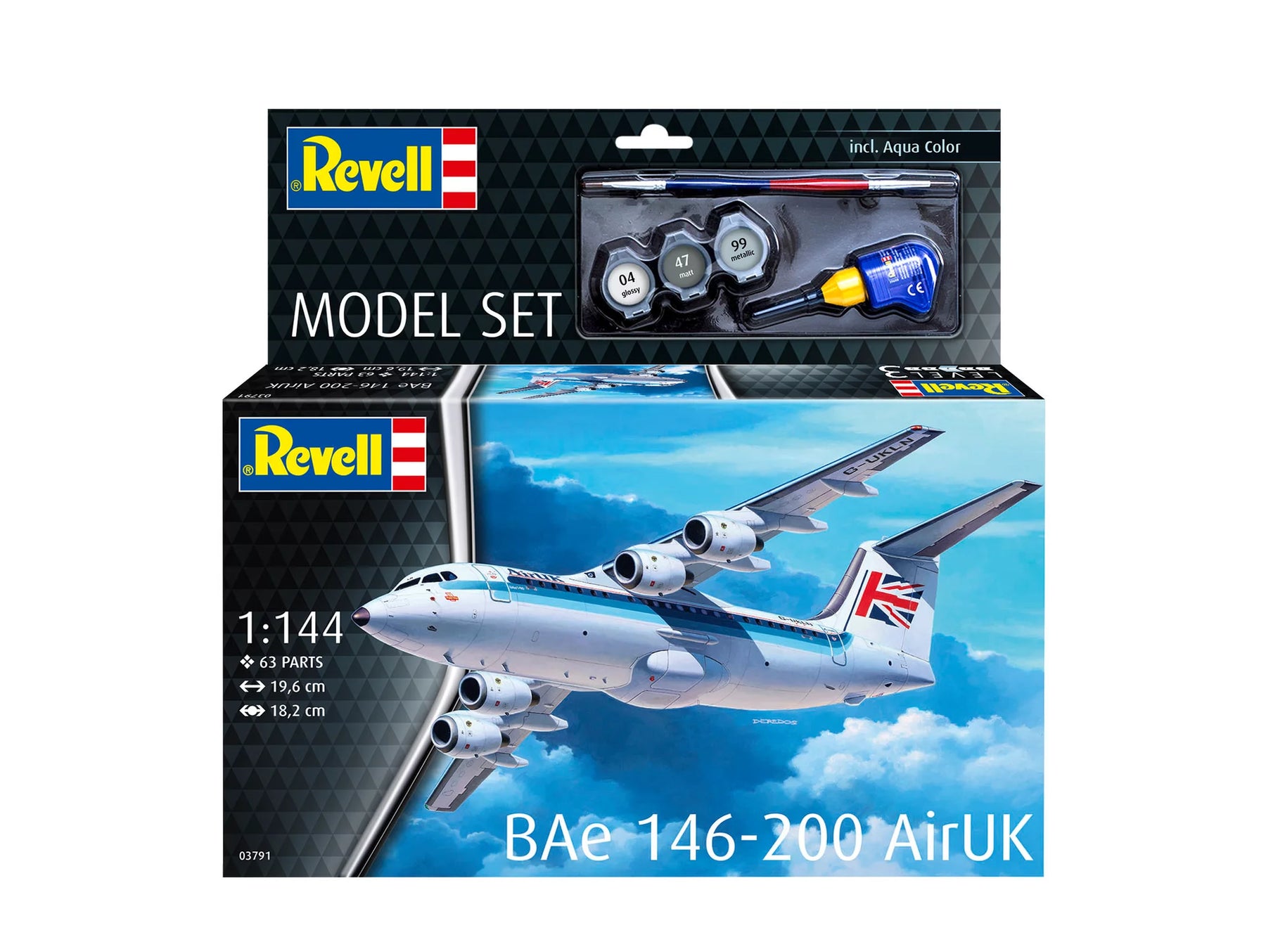 Model Set BAe 146-200 “AirUK”