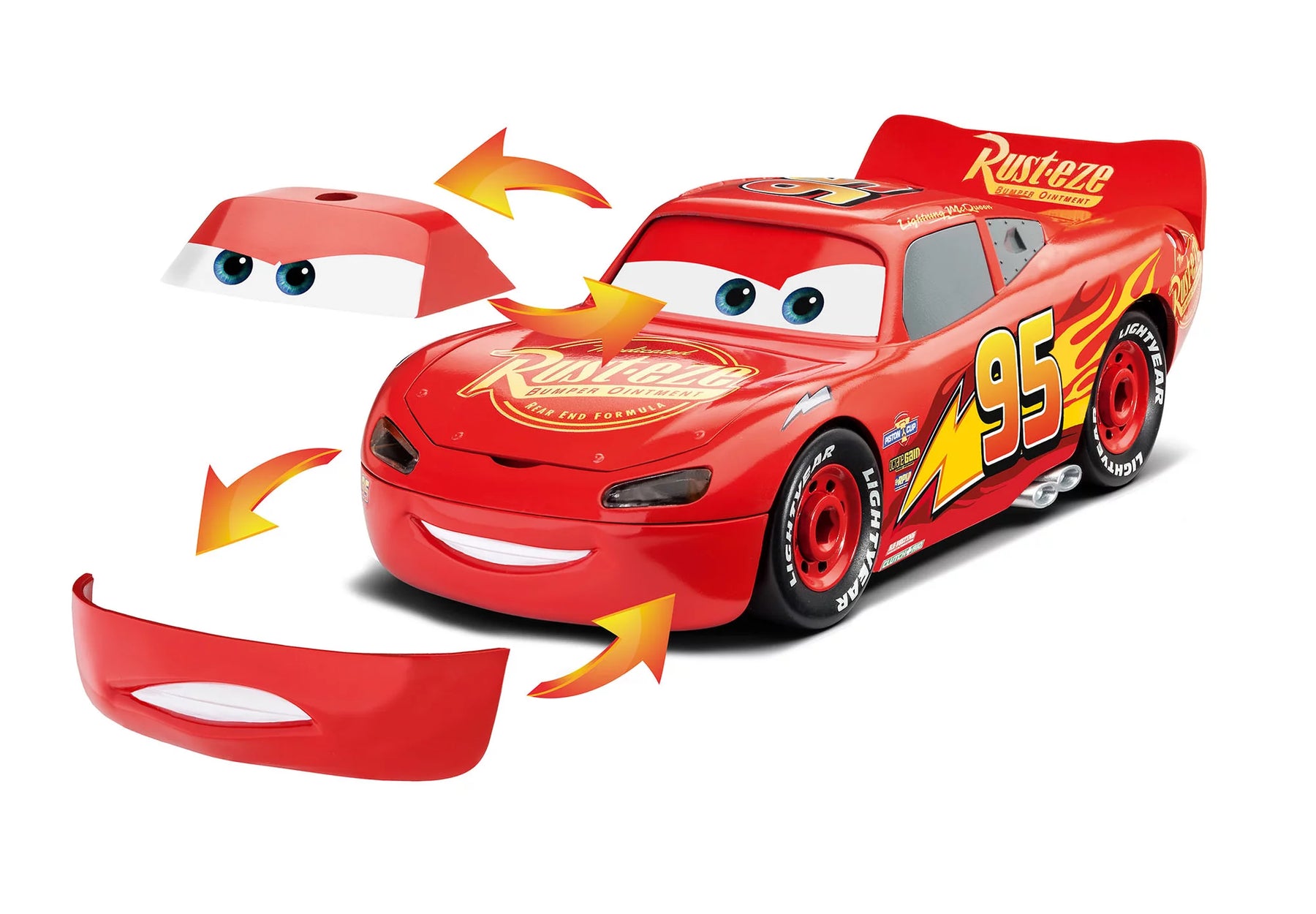 Lightning McQueen Disney-Cars Auto mit Licht-Sound