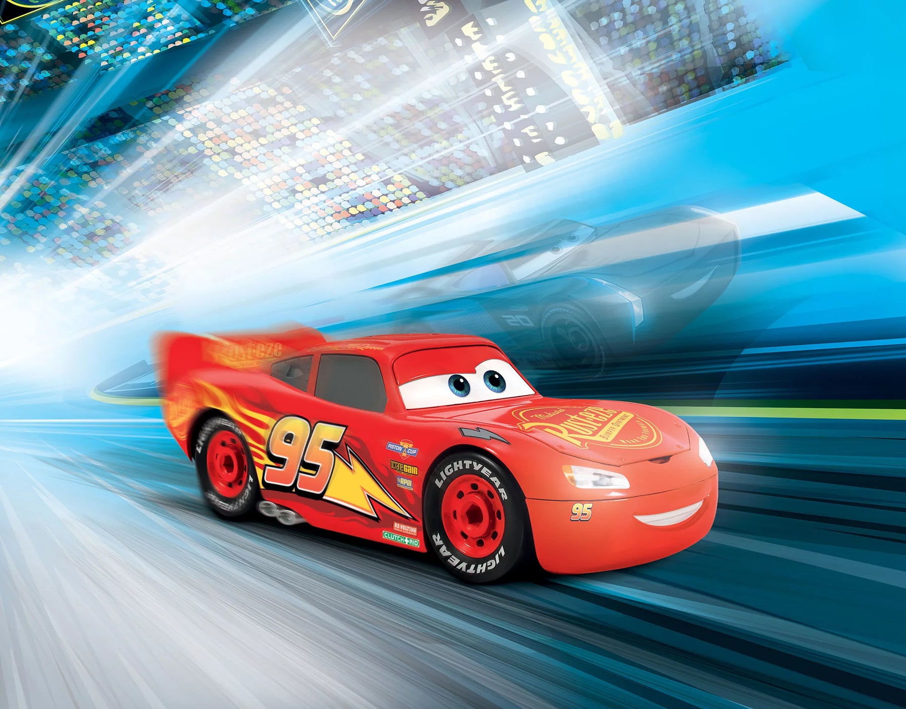 Lightning McQueen Disney-Cars Auto mit Licht-Sound