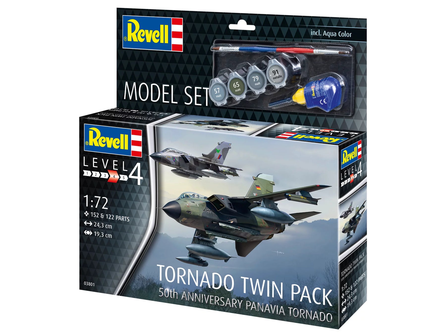 Model Set Tornado Twin Pack 50th Anniversary
