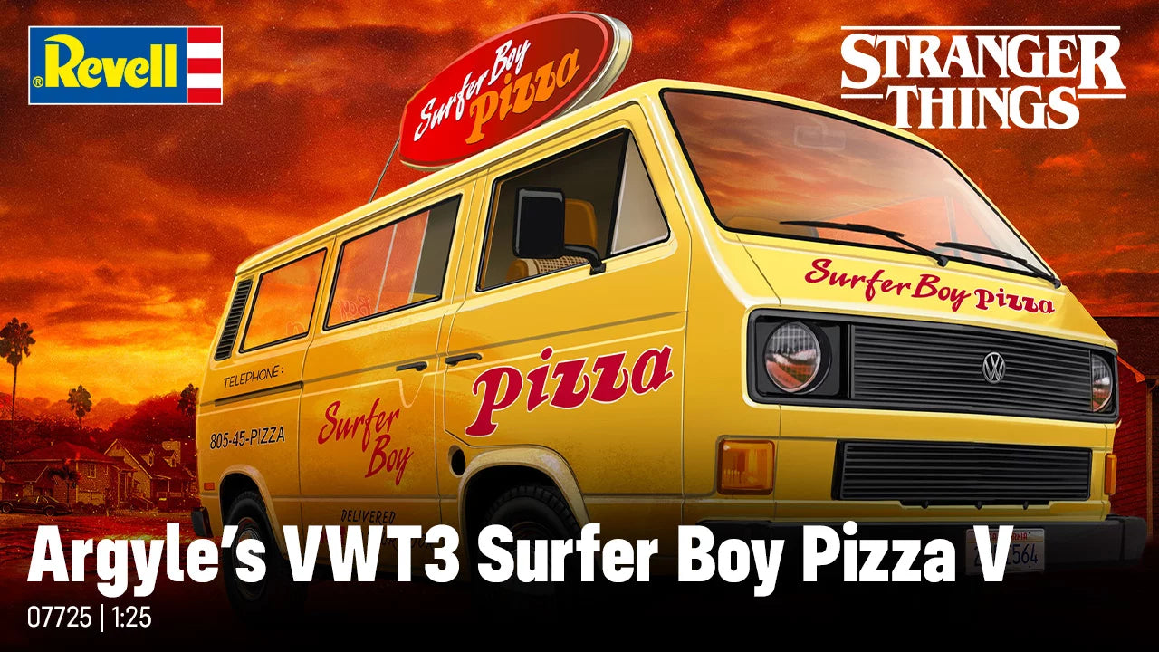 „Stranger Things“ Argyle’s VWT3 Surfer Boy Pizza V